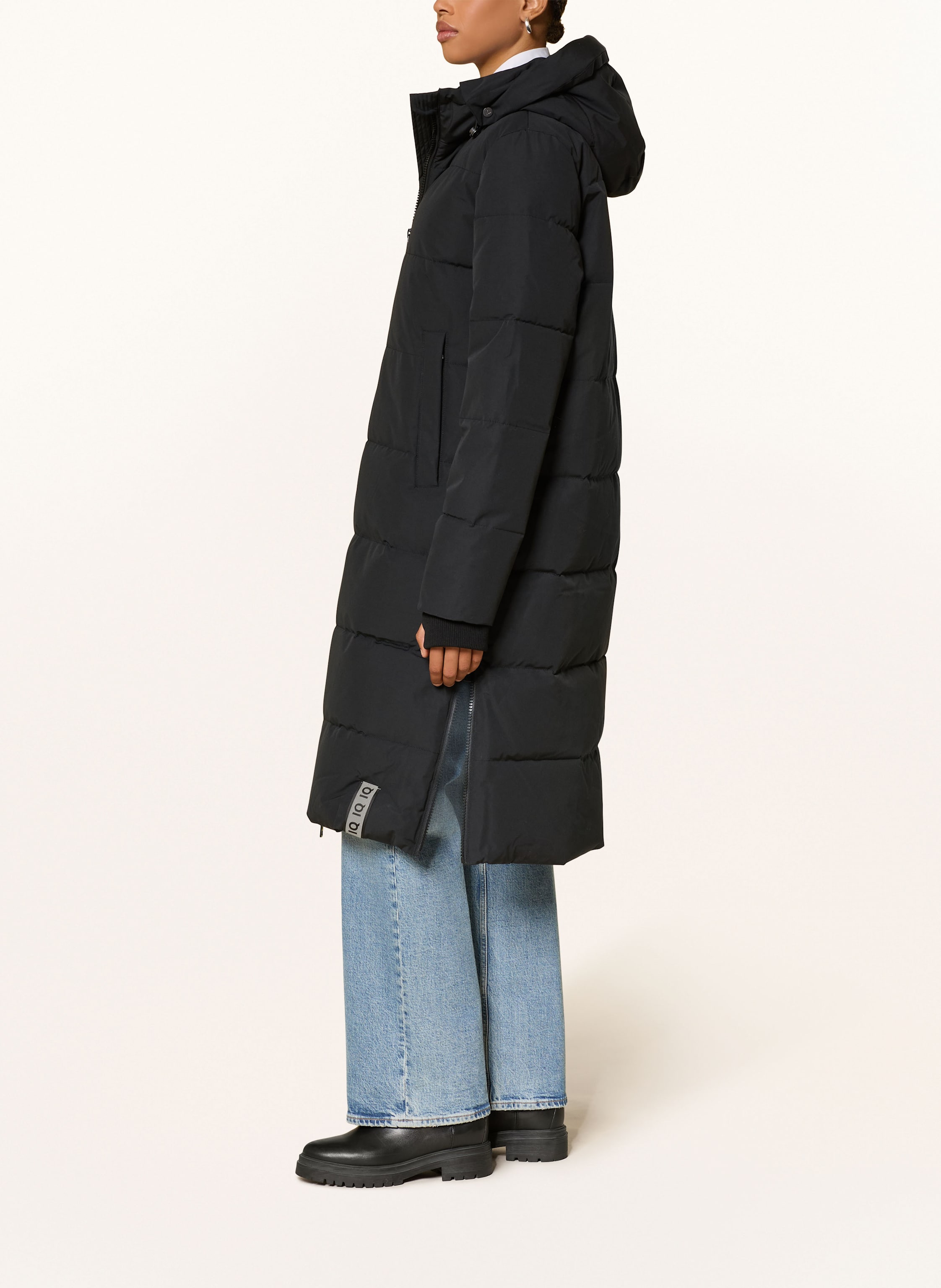 Thumbnail - Iq Studio Steppmantel schwarz