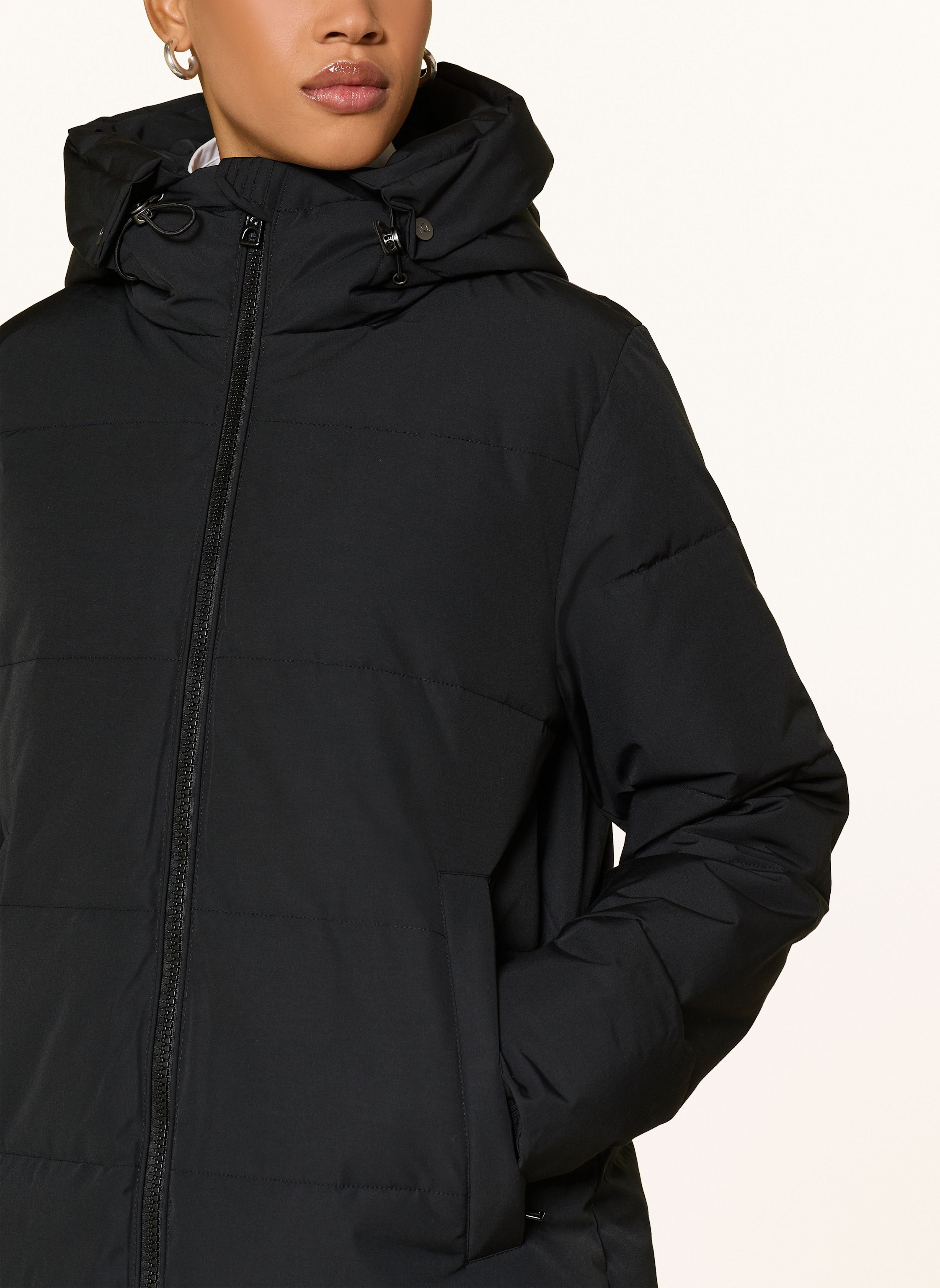 Thumbnail - Iq Studio Steppmantel schwarz