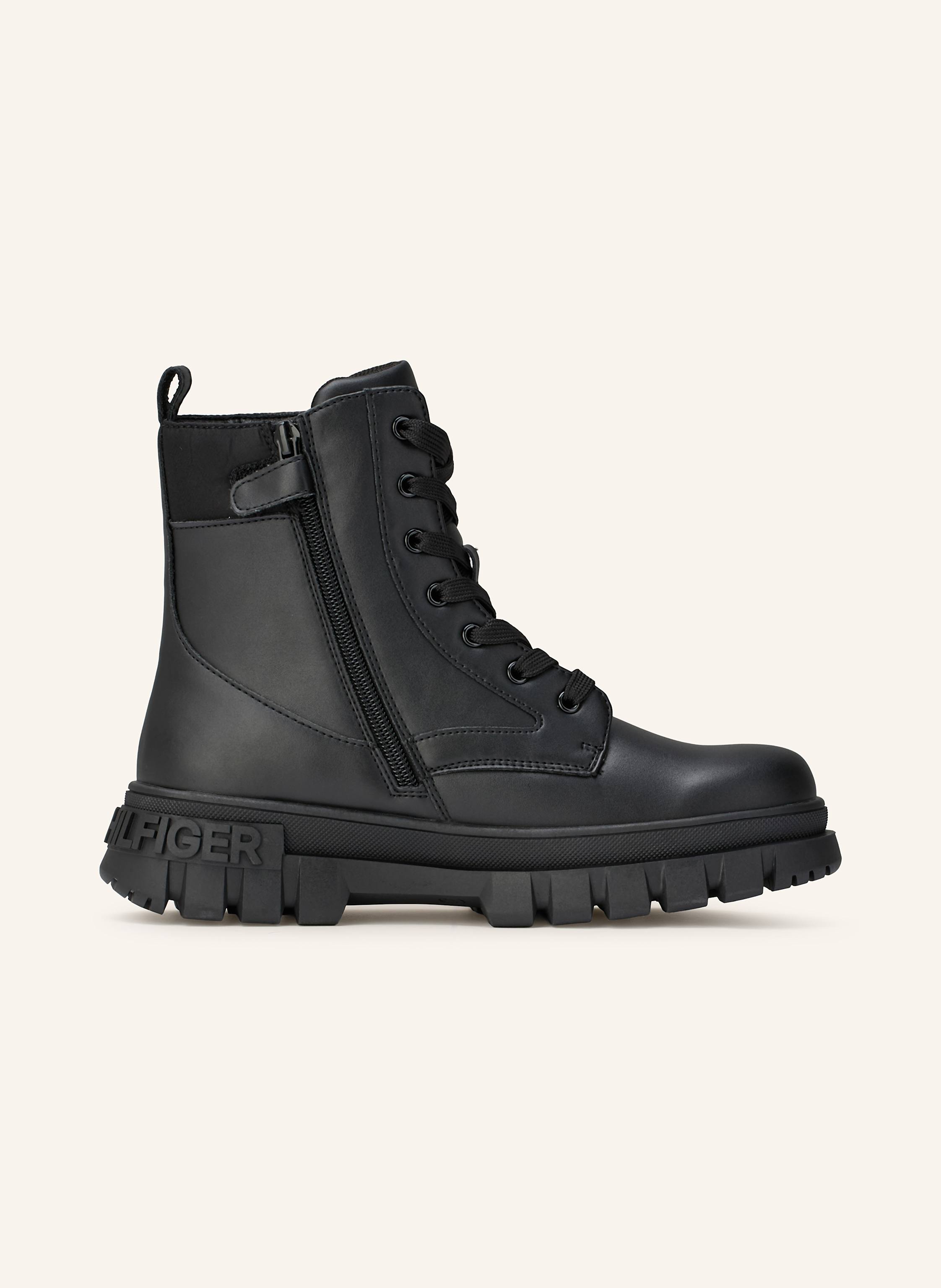 Thumbnail - Tommy Hilfiger Schnürboots schwarz