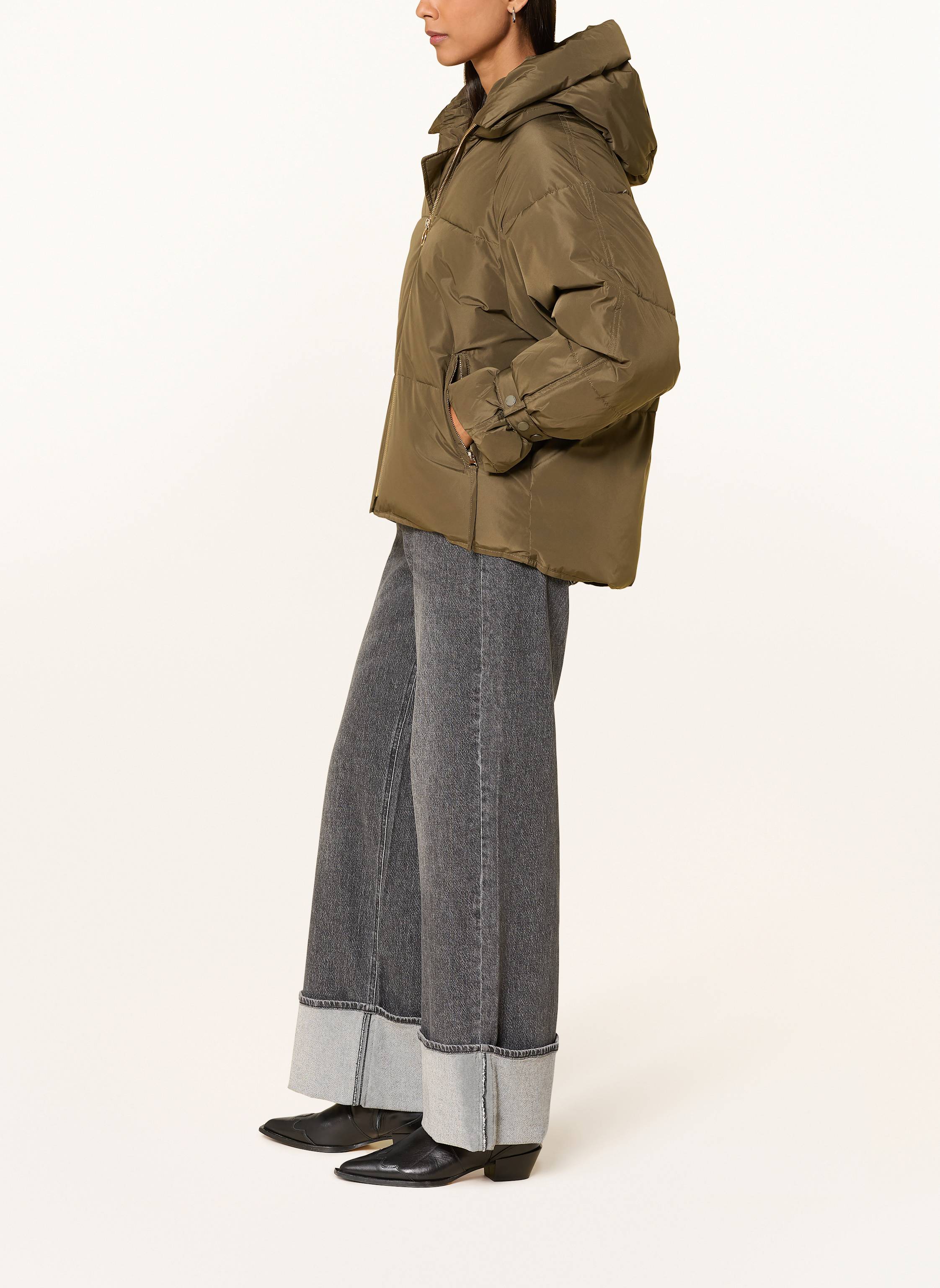 Thumbnail - Withblack Daunenjacke Kylie gruen