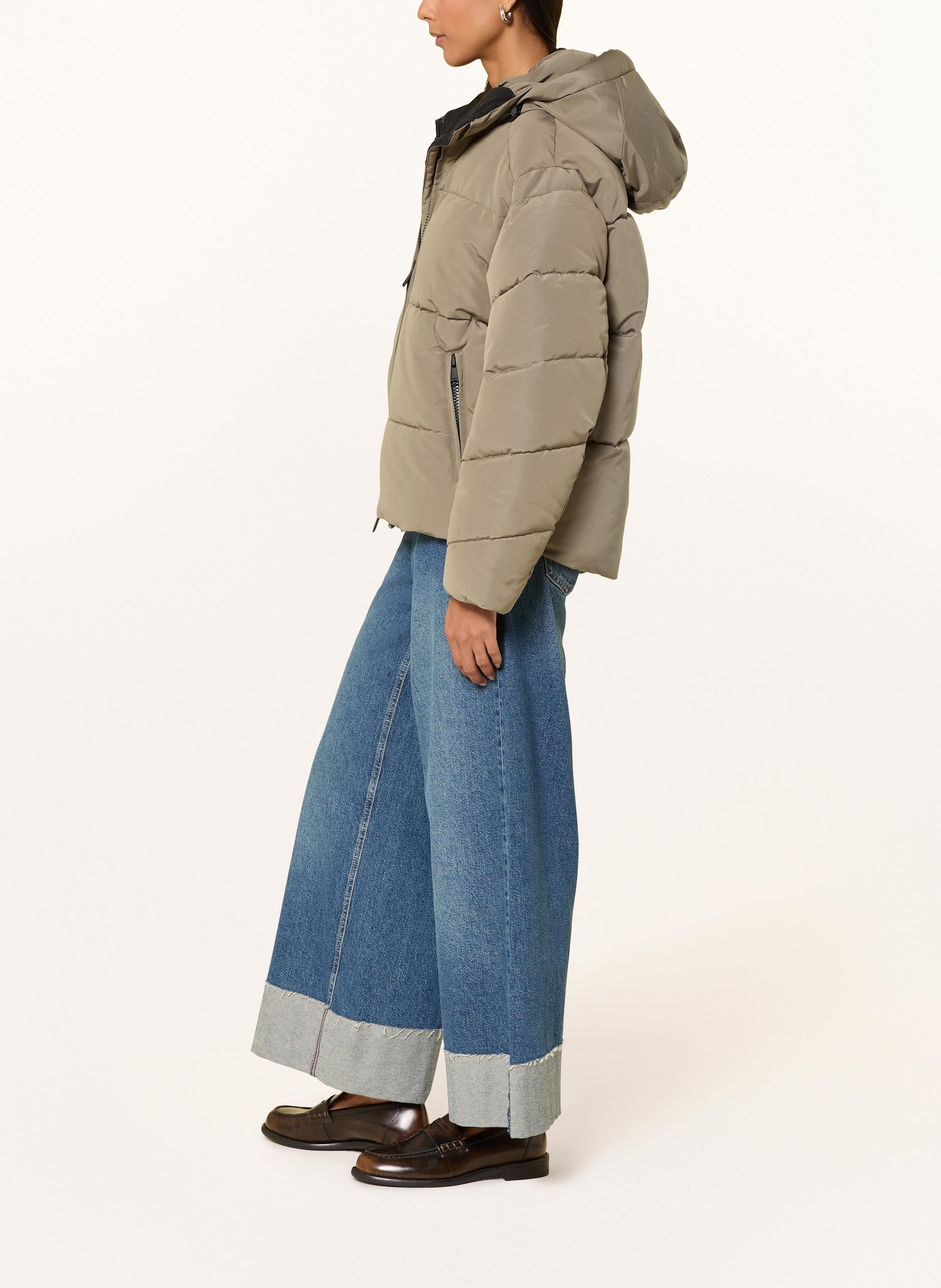 Thumbnail - Withblack Steppjacke beige