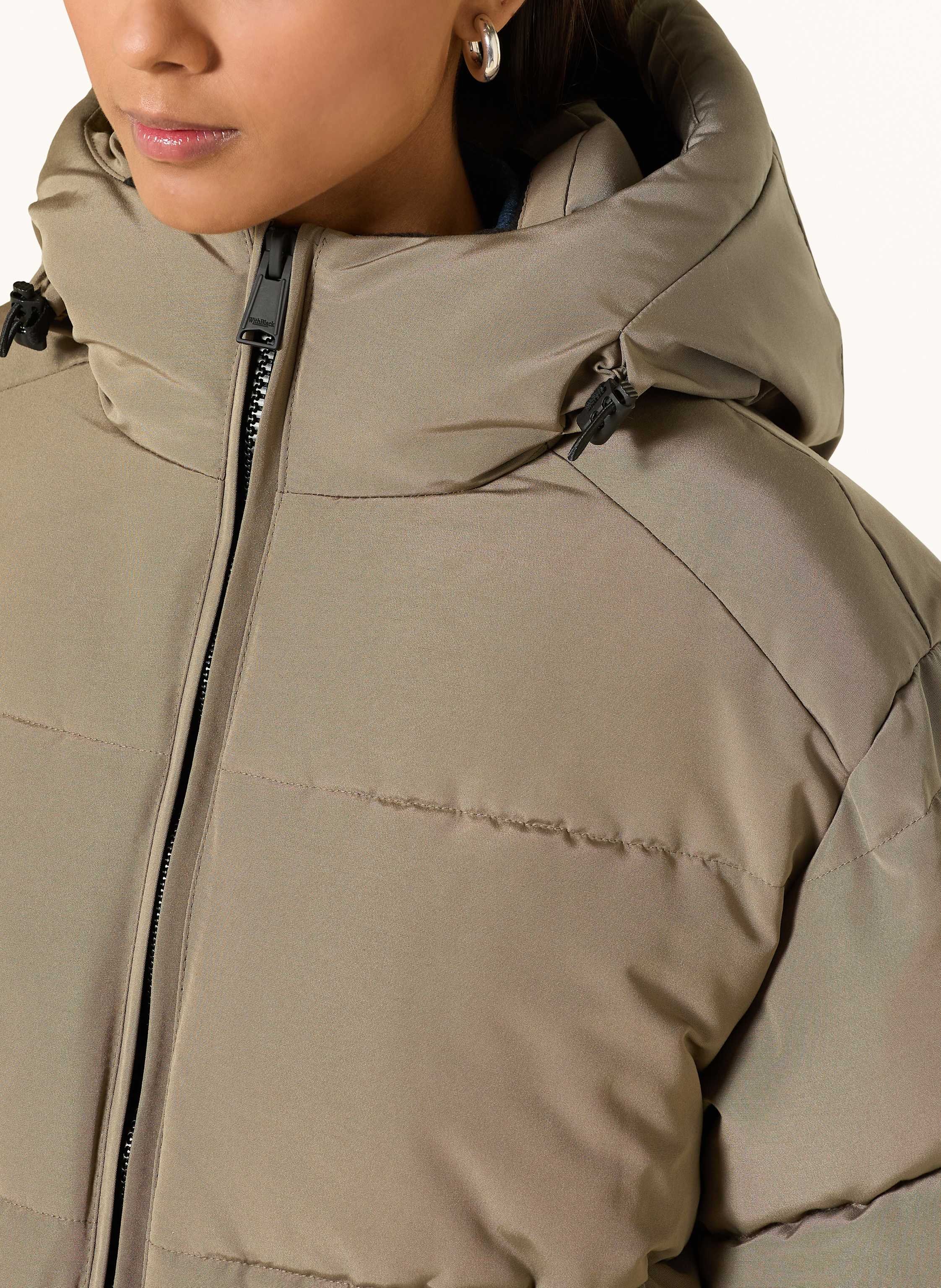 Thumbnail - Withblack Steppjacke beige
