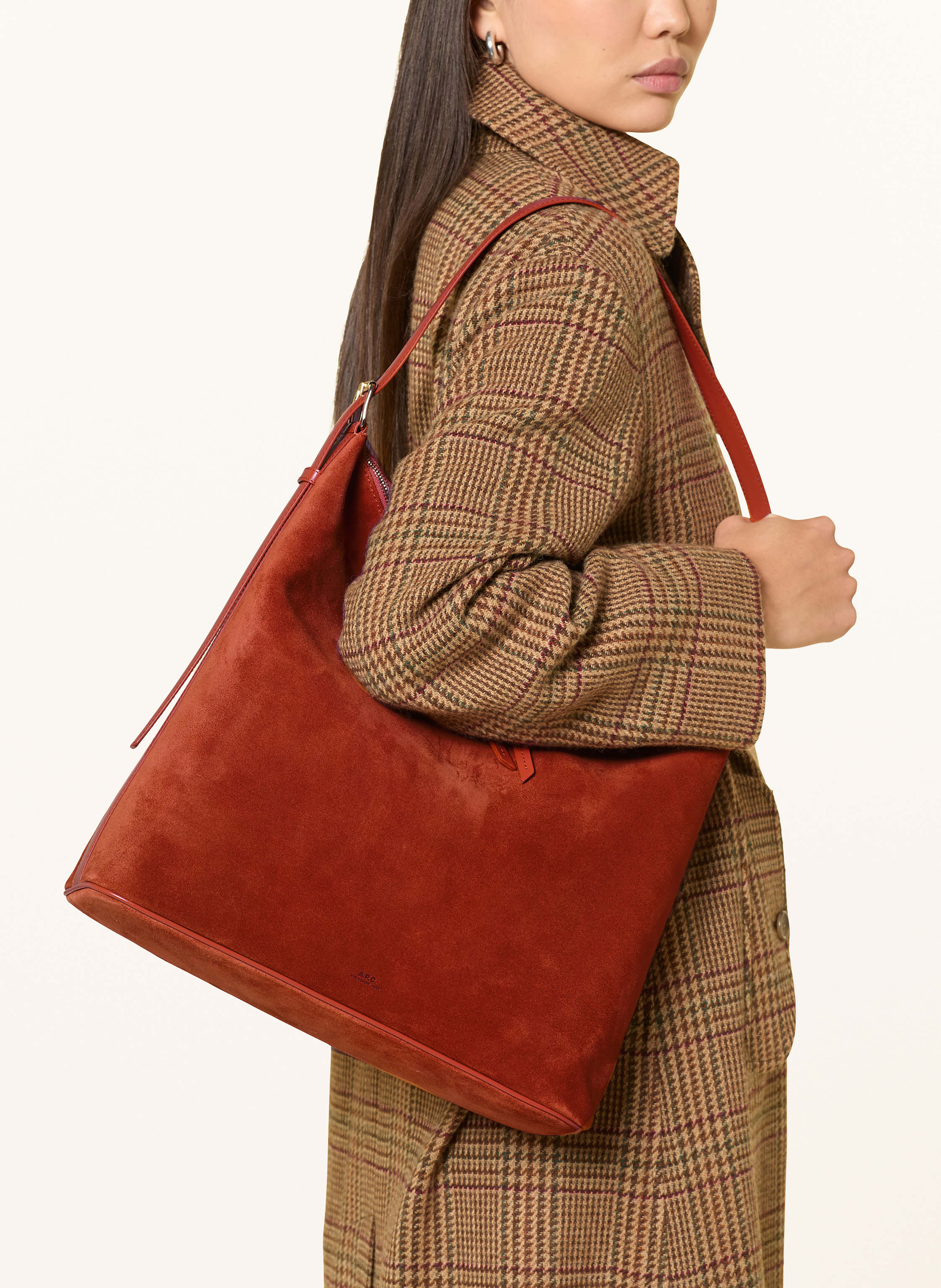 Thumbnail - A.P.C. Beuteltasche Vera orange