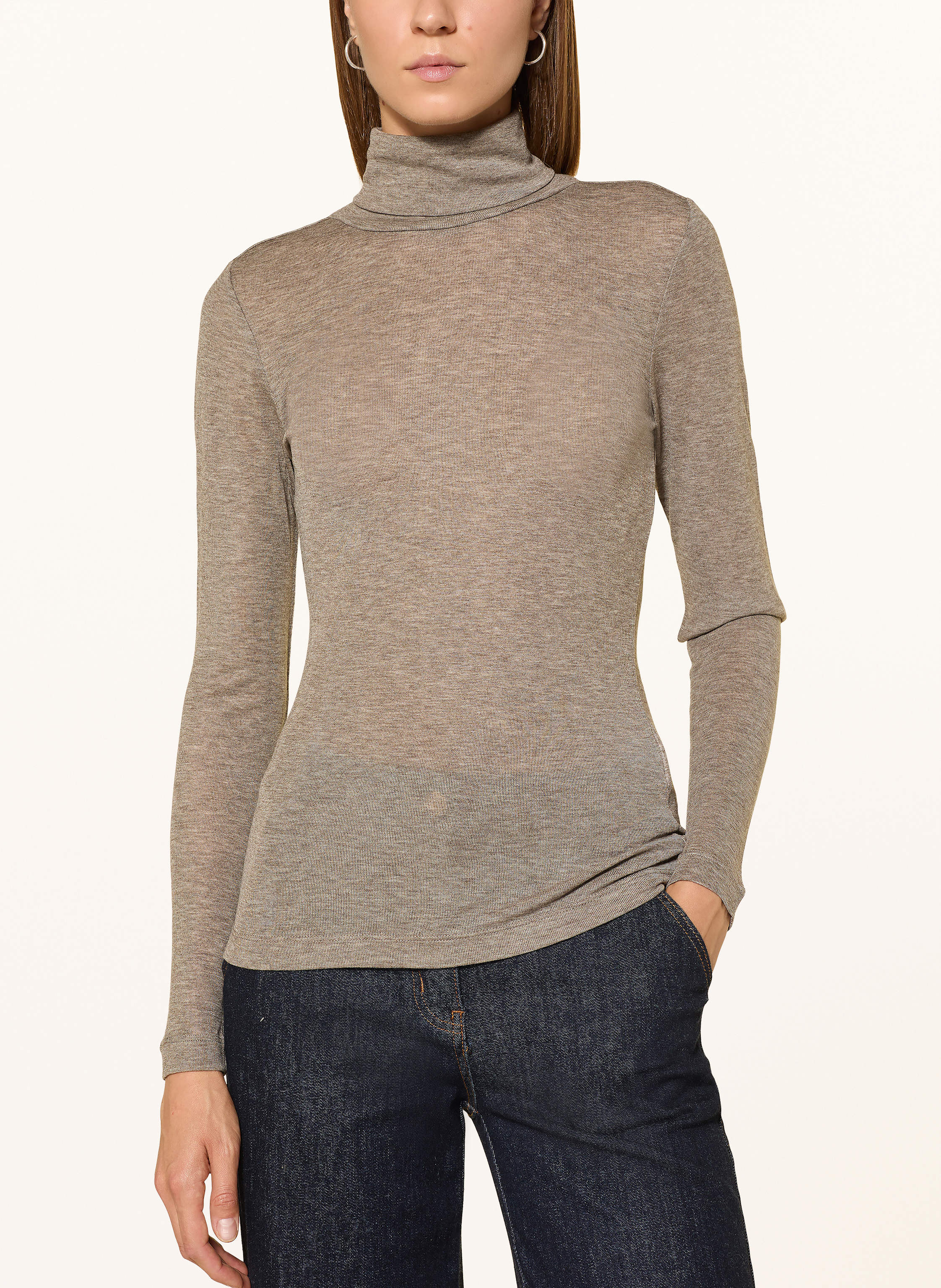 Thumbnail - Part Two Rollkragenpullover Thildespw beige