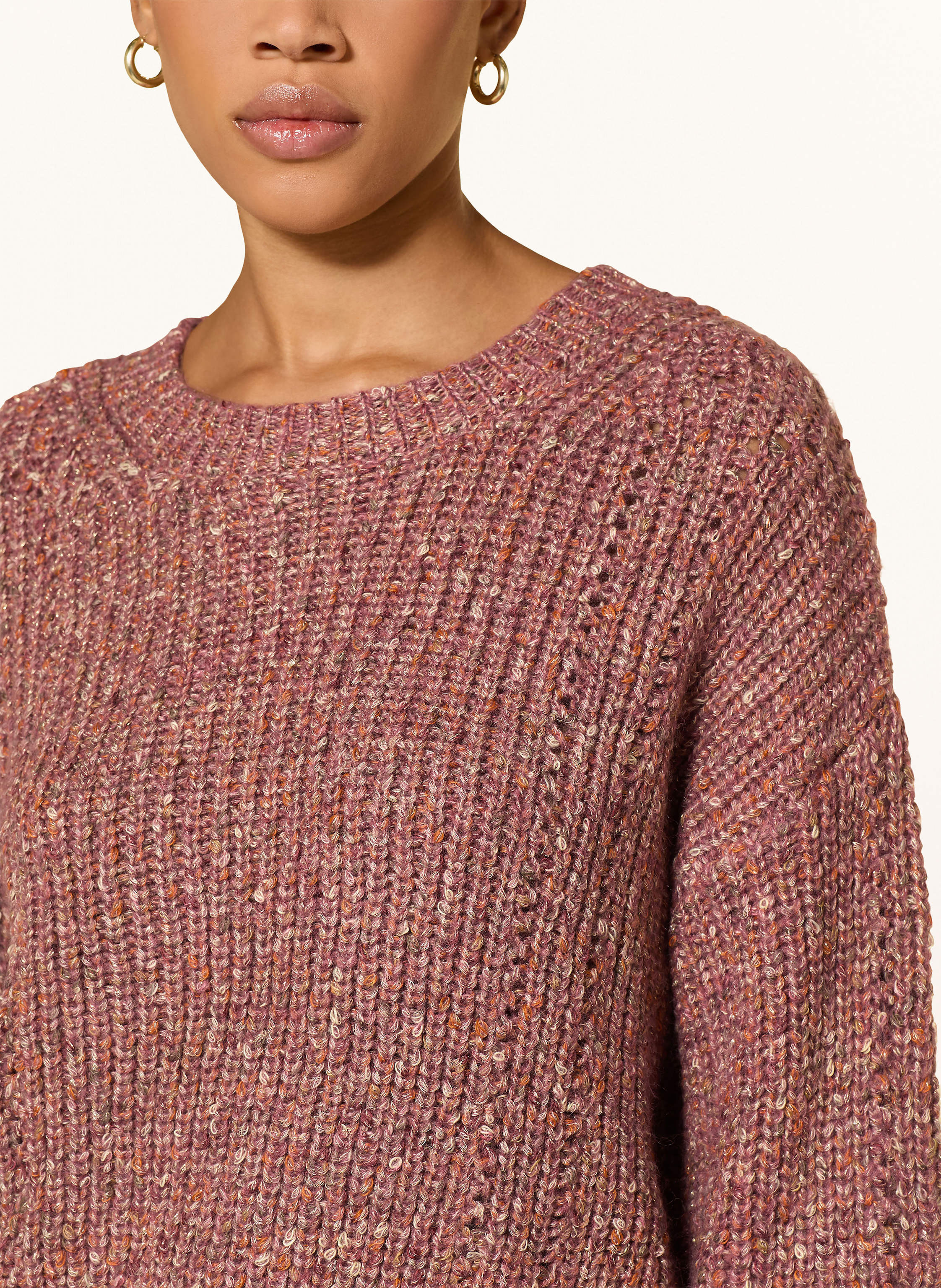 Thumbnail - Pepe Jeans Pullover Cintia Mit Glitzergarn rosa