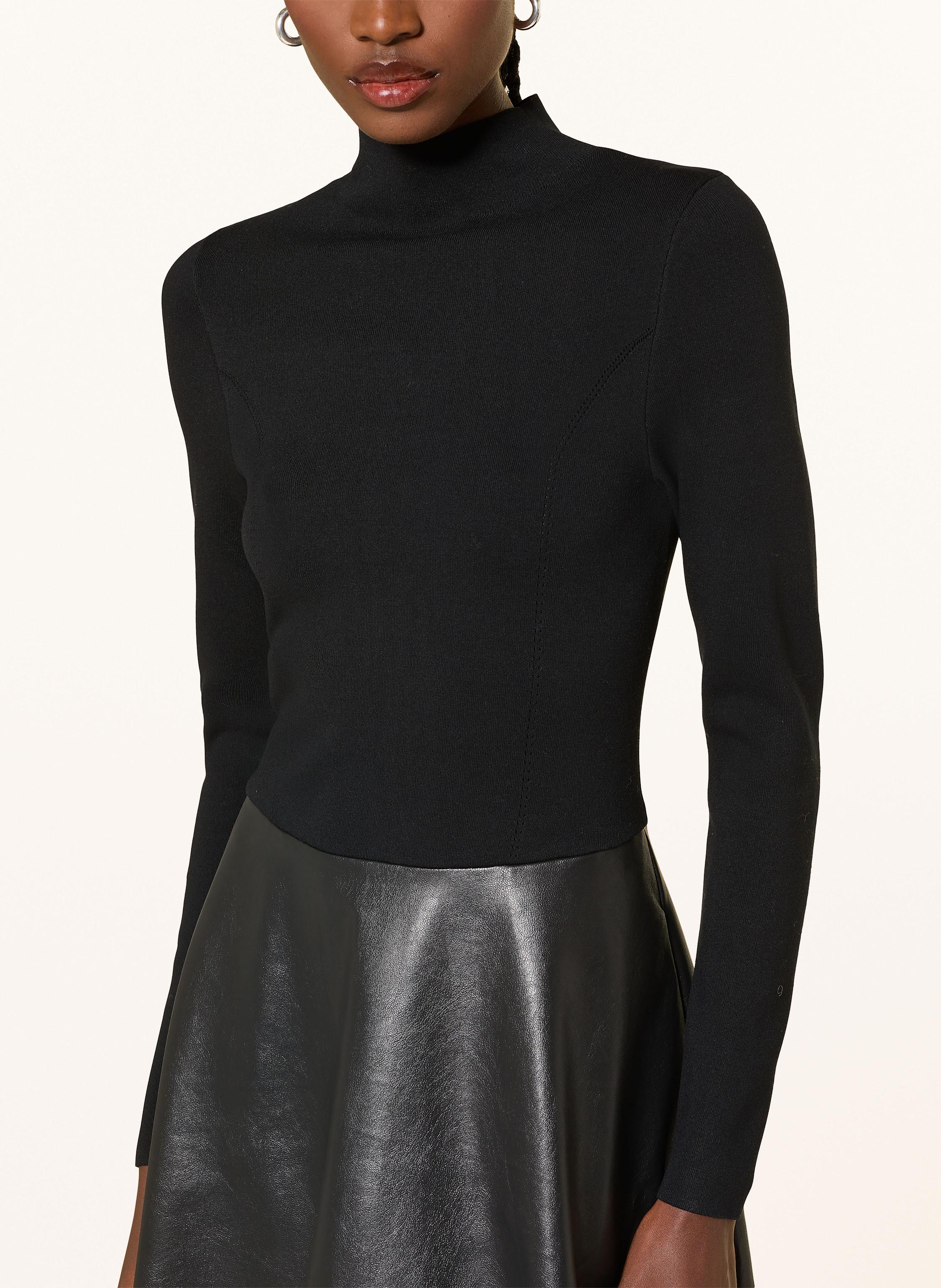 Thumbnail - Ted Baker Kleid Noviva Im Materialmix schwarz