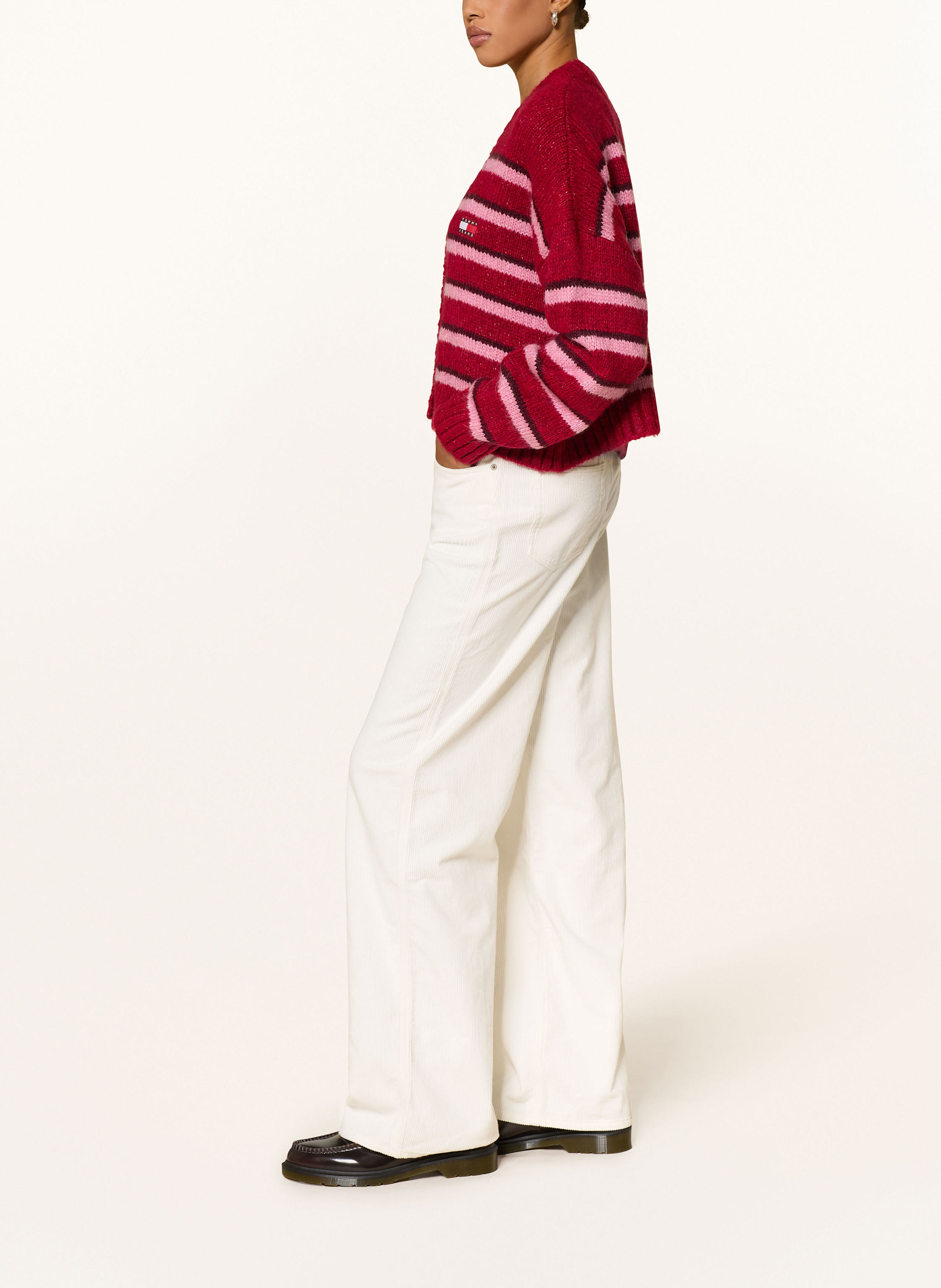 Thumbnail - Tommy Jeans Cordhose Claire weiss