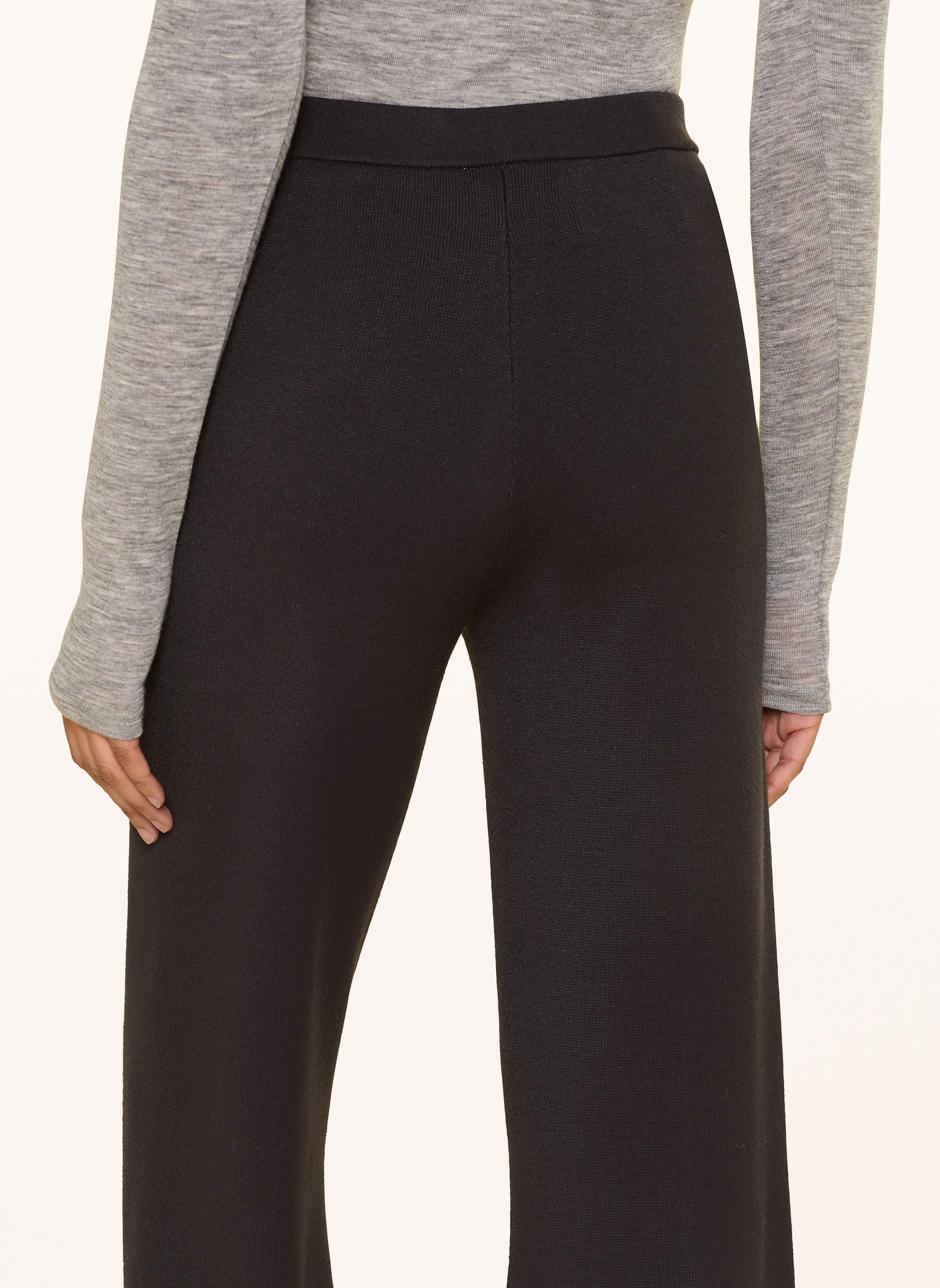 Thumbnail - Calvin Klein Strickhose schwarz