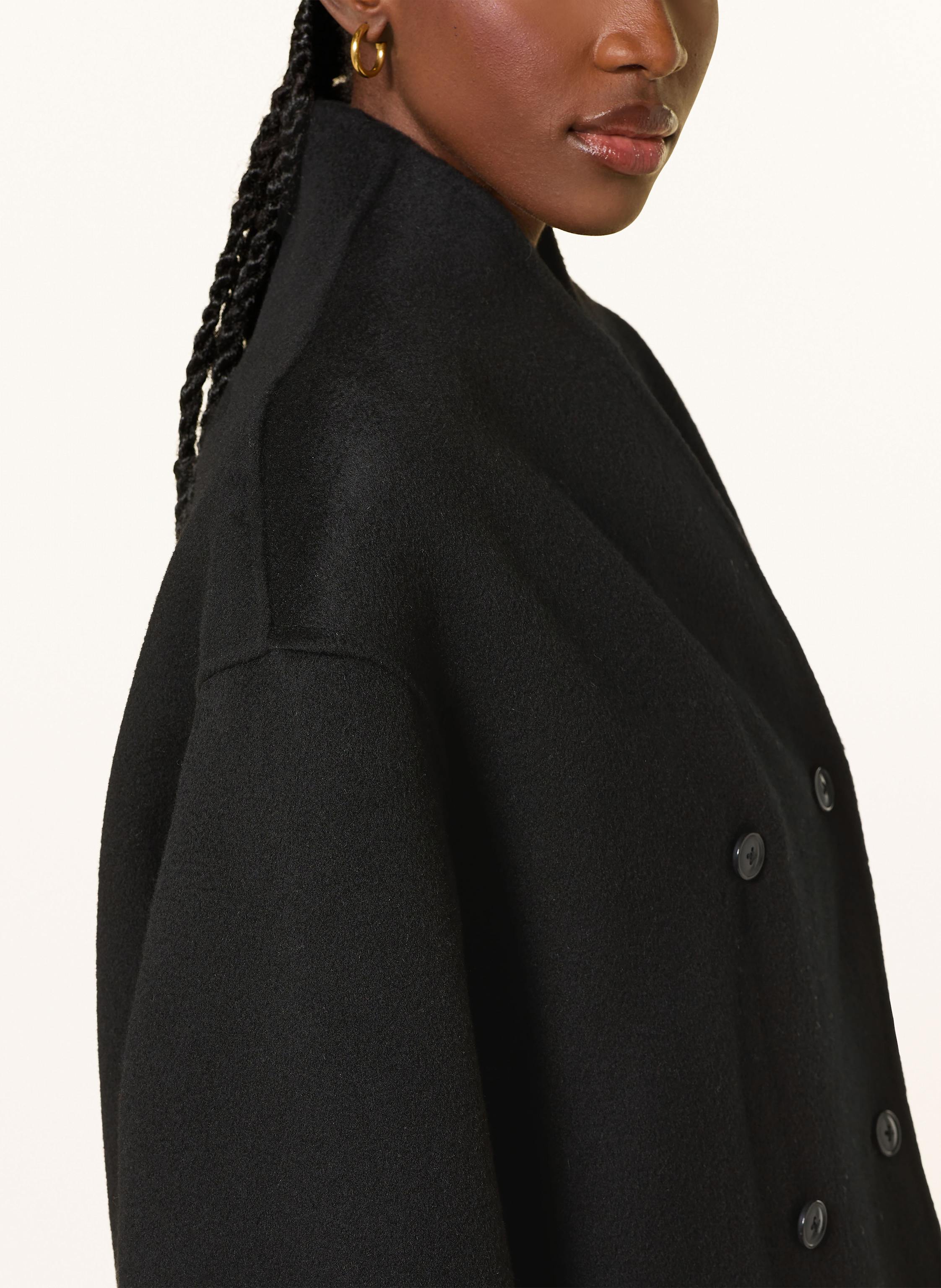 Thumbnail - Loulou De Saison Cabanjacke Meyer Aus Cashmere schwarz