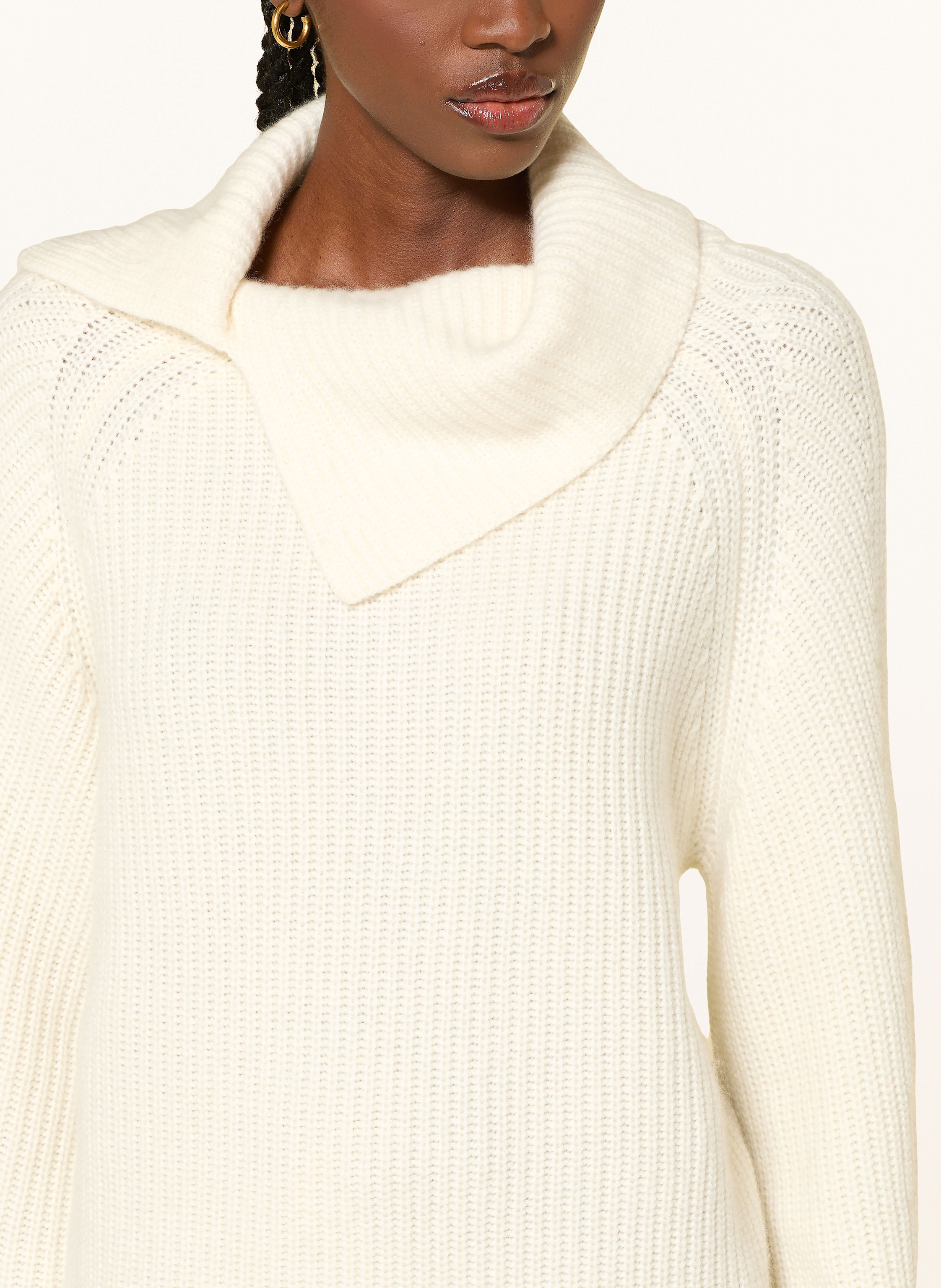 Thumbnail - Loulou De Saison Cashmere-Pullover Cecil weiss