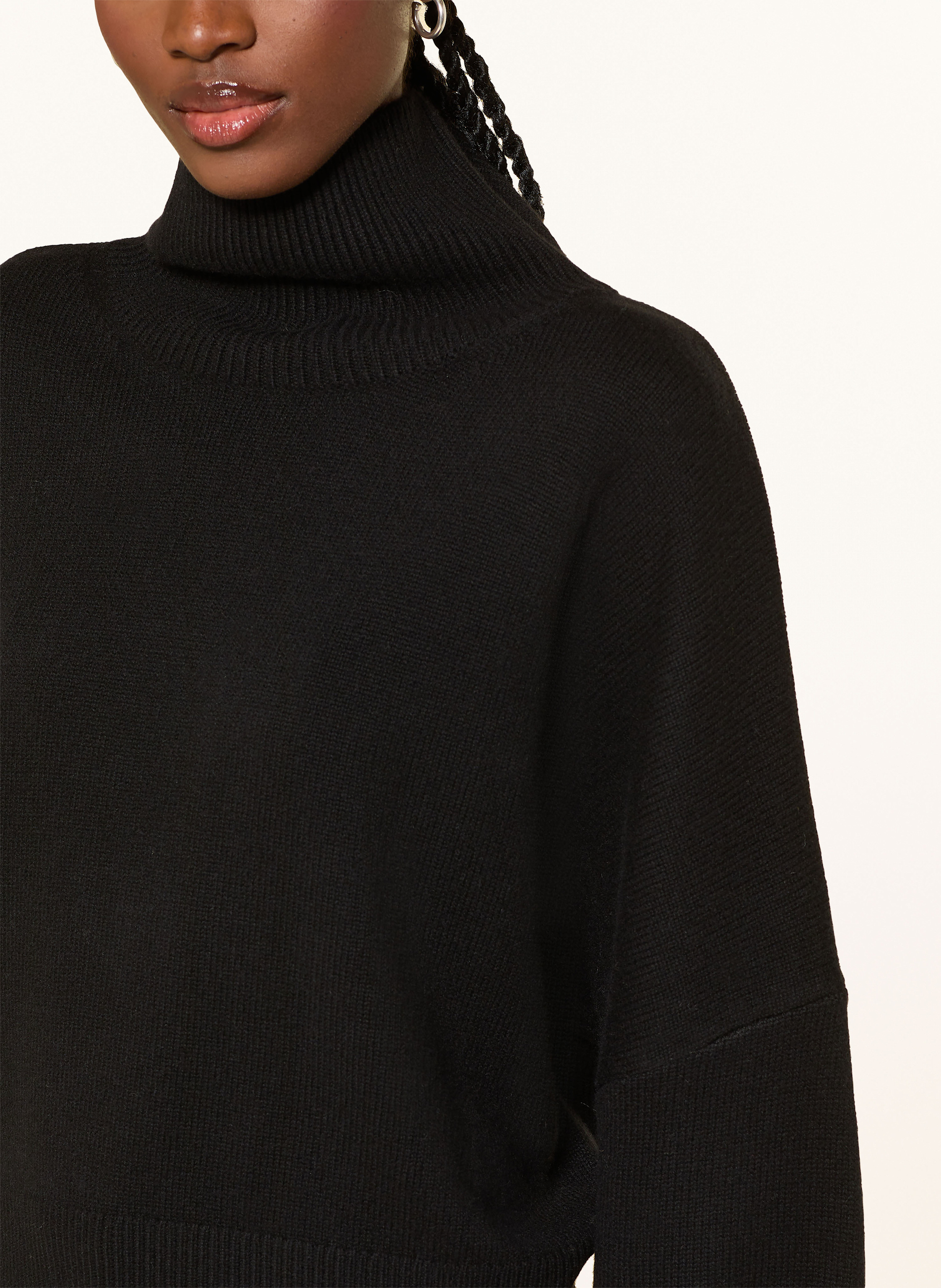 Thumbnail - Loulou De Saison Pullover Luke schwarz