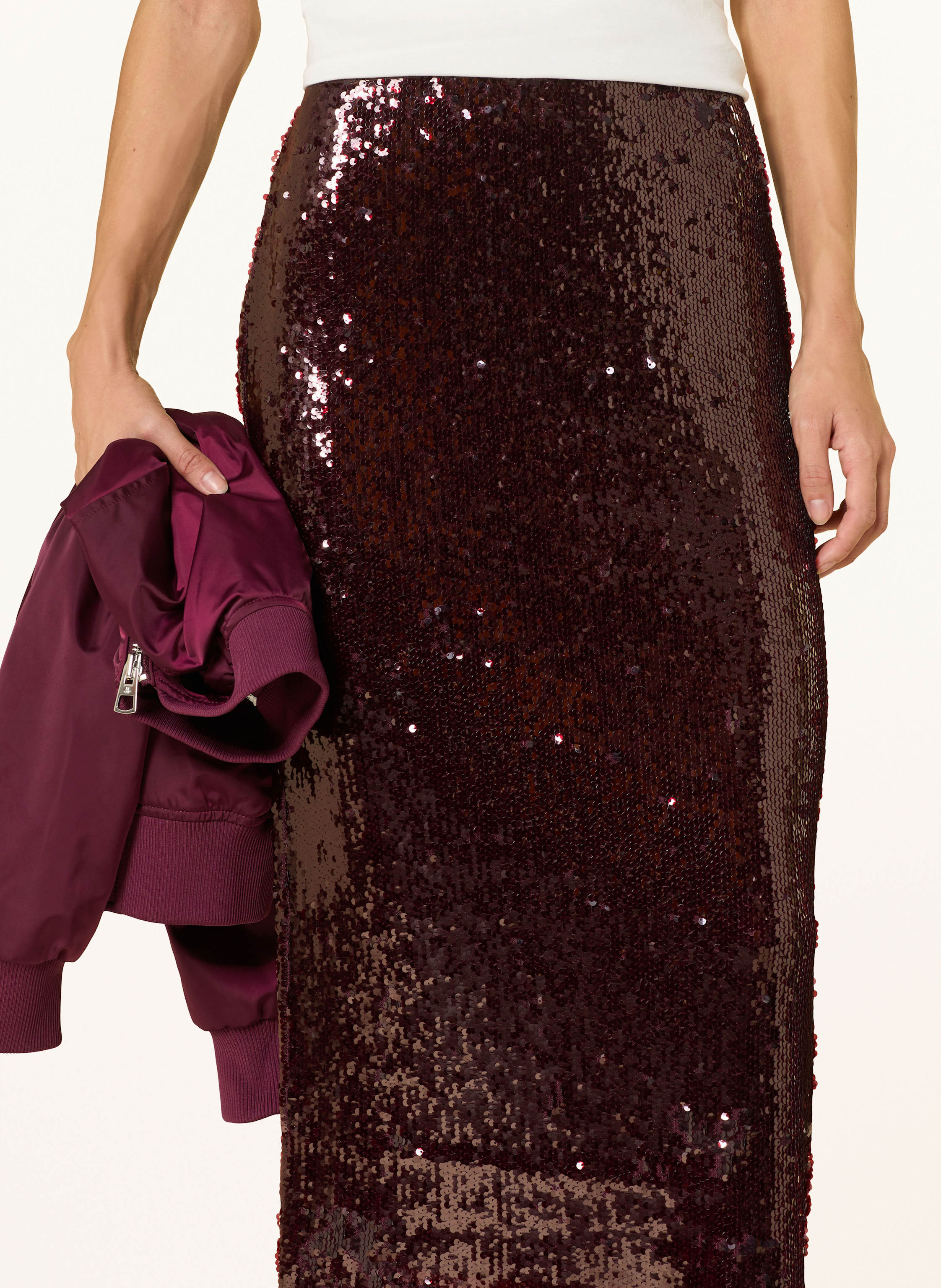 Thumbnail - Y.A.S. Rock Mit Pailletten rot