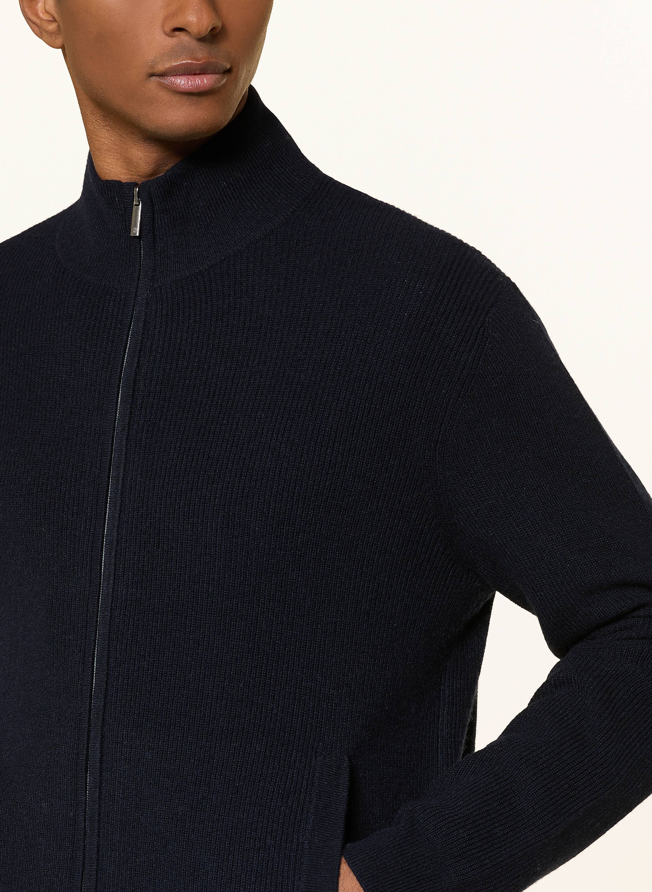 Thumbnail - Fynch-Hatton Strickjacke Cardi Aus Merinowolle blau