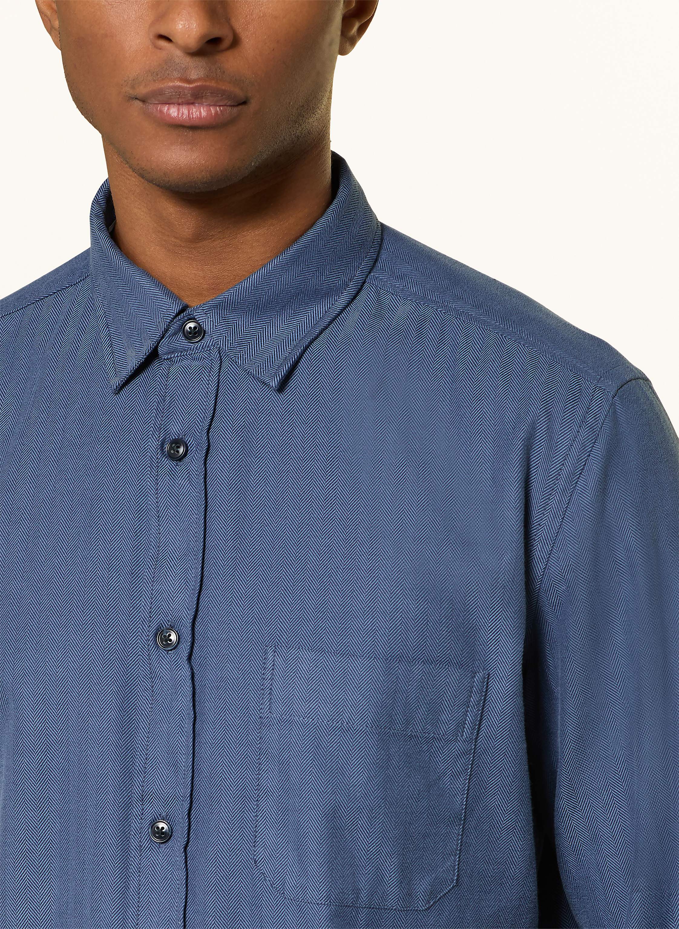 Thumbnail - Olymp Hemd Casual Regular Fit blau