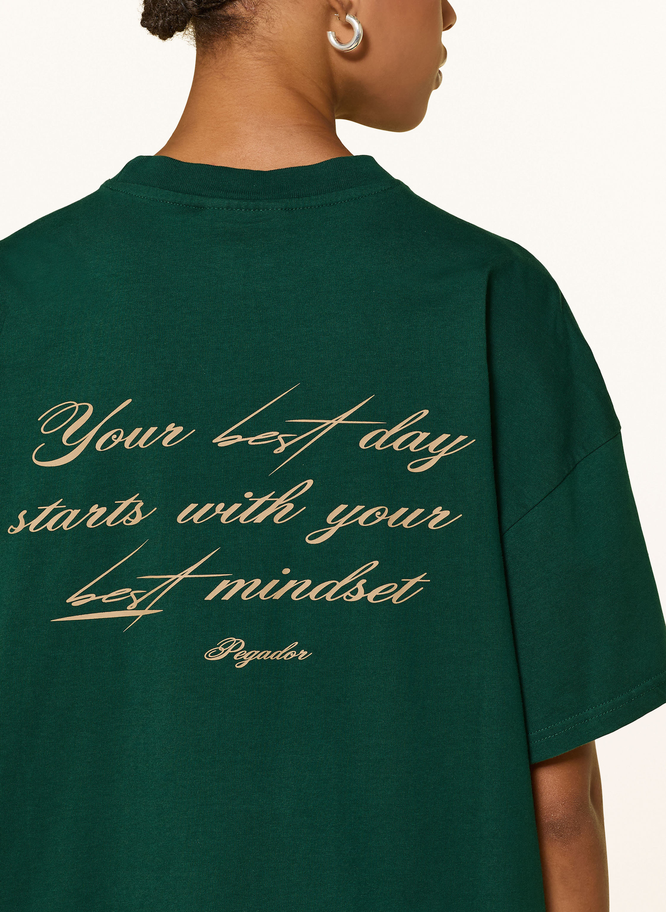 Thumbnail - Pegador Oversized-Shirt Felin gruen