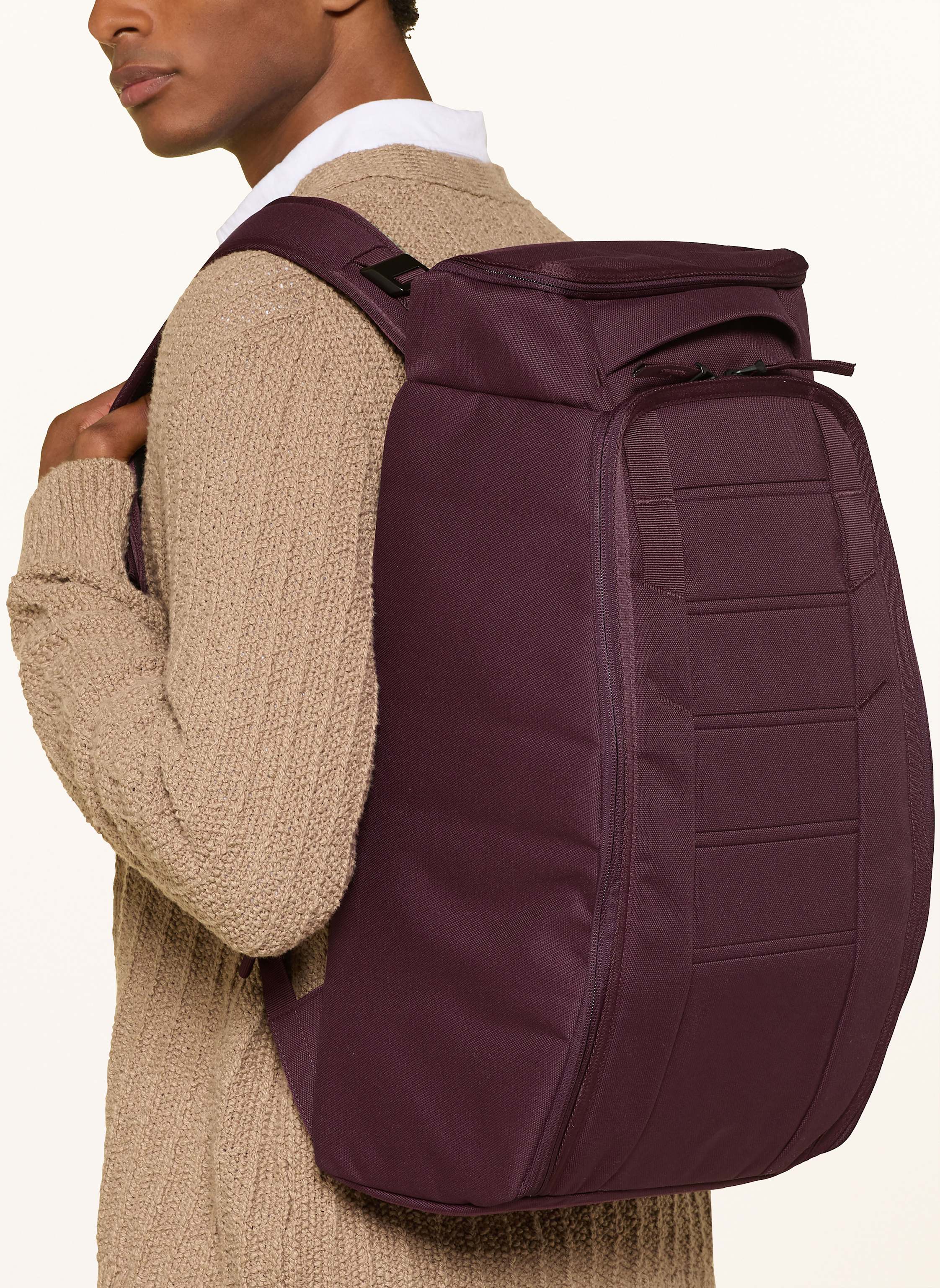 Thumbnail - D_B_ Rucksack Hugger Backpack 25 L Mit Laptop-Fach lila