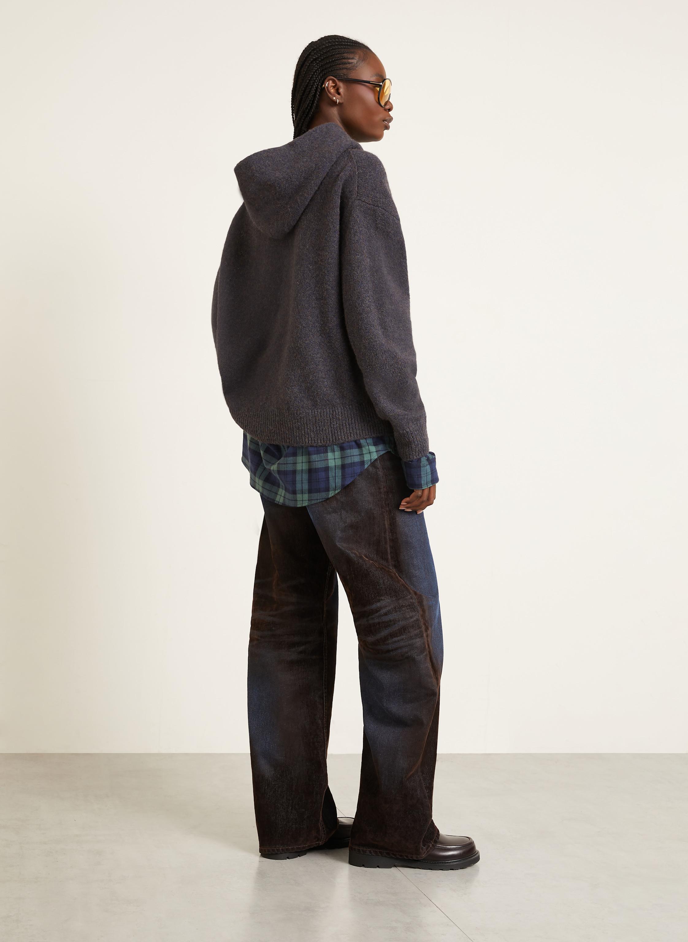 Thumbnail - Acne Studios Pullover Mit Alpaka grau