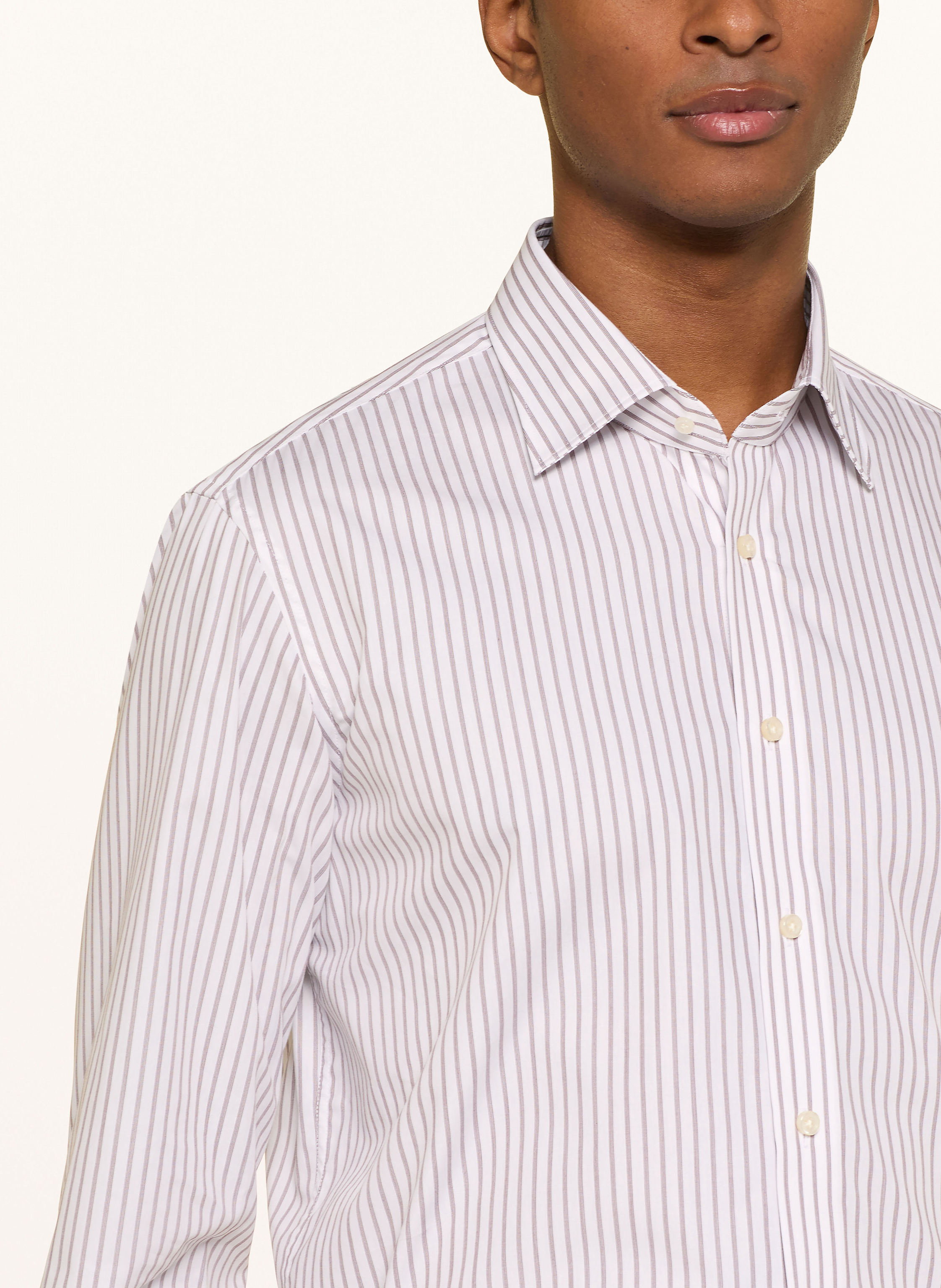 Thumbnail - Dressler Hemd Shaped Fit weiss