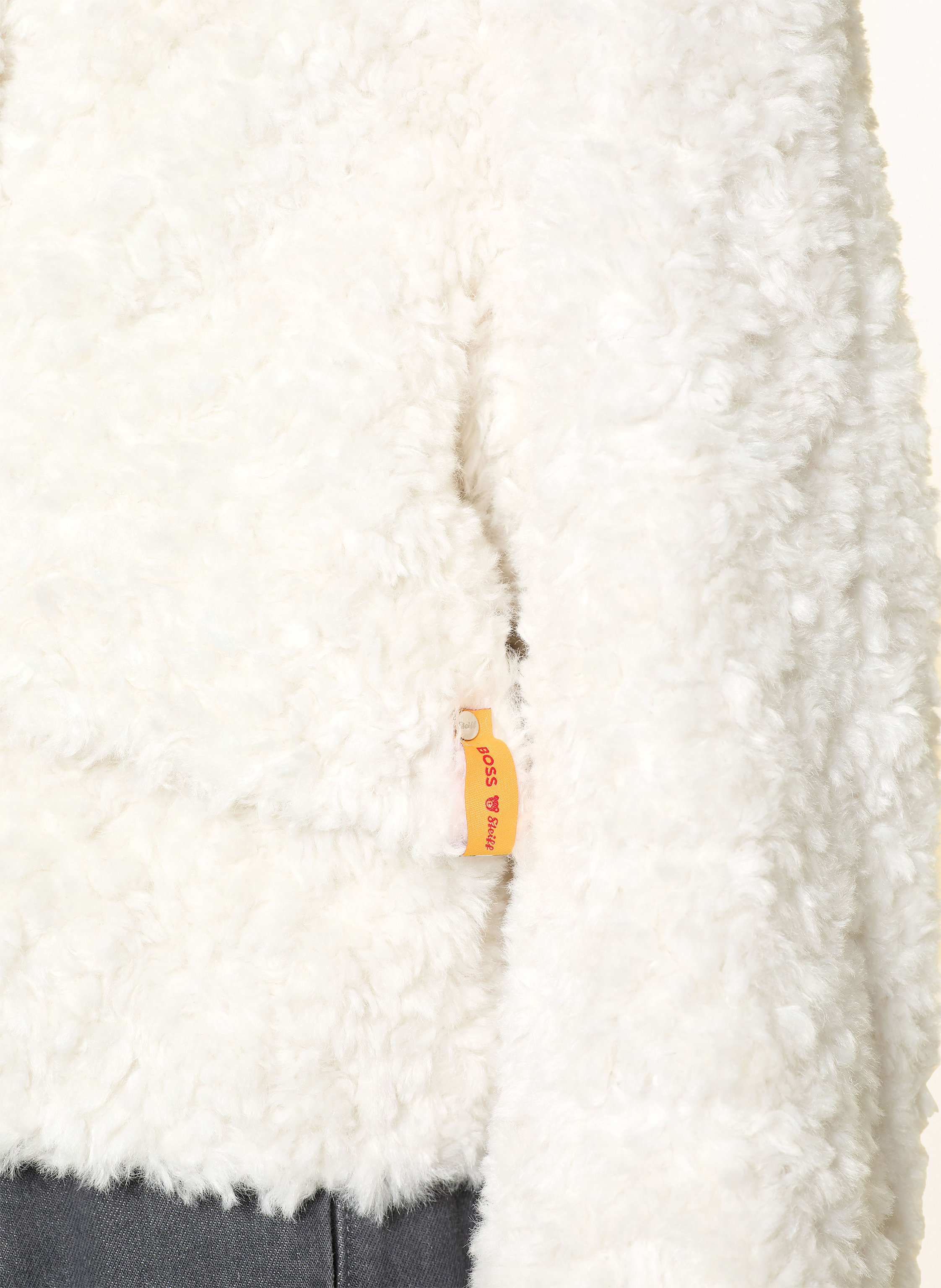 Thumbnail - Boss Teddyfell-Jacke Citeddy weiss