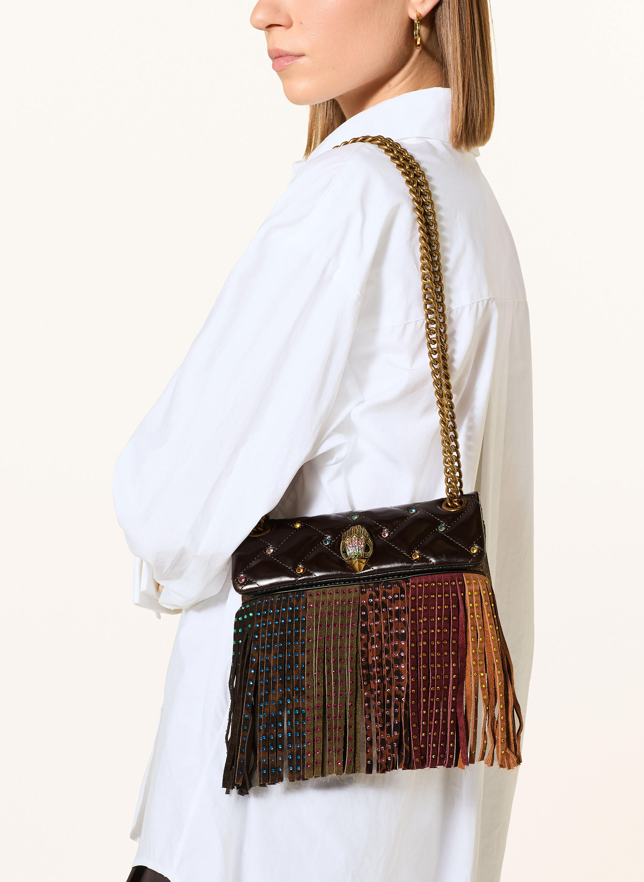 Thumbnail - Kurt Geiger Umhängetasche Kensington Mini braun