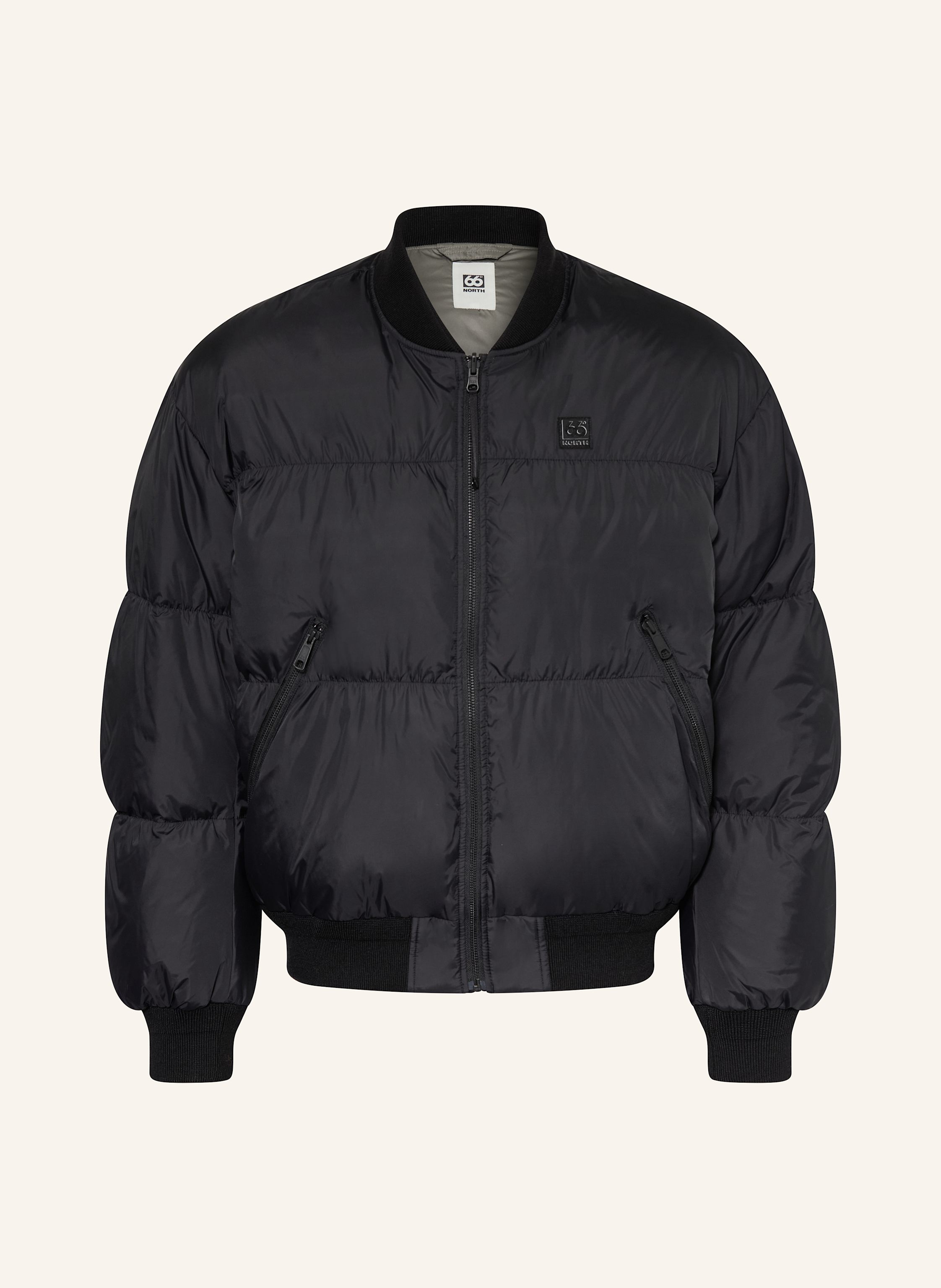 66°North Daunenjacke Dyngja Zum Wenden schwarz