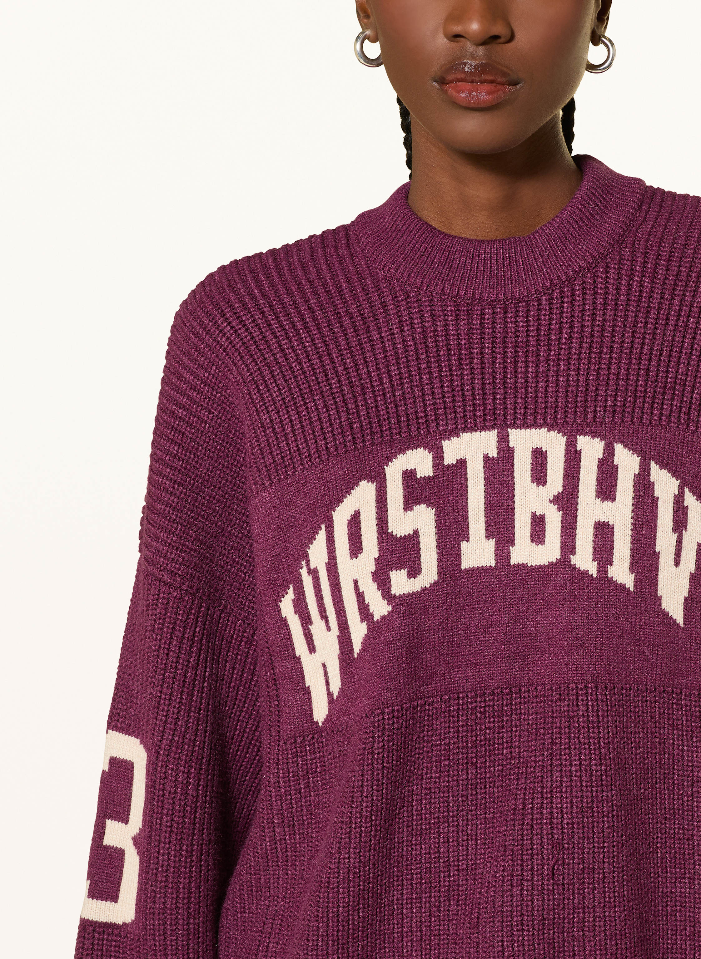 Thumbnail - Wrstbhvr Pullover Tove rot