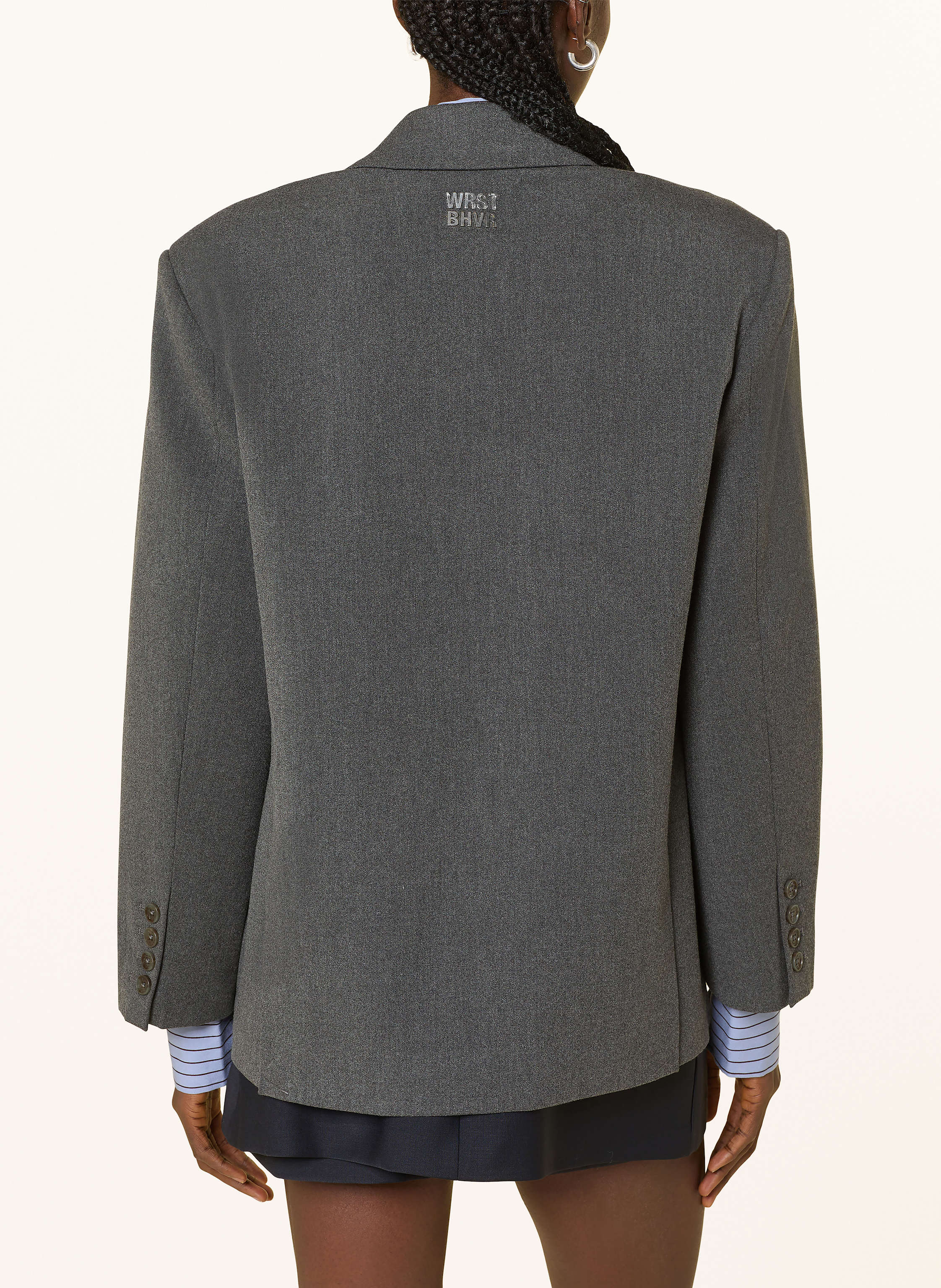 Thumbnail - Wrstbhvr Blazer Madden grau