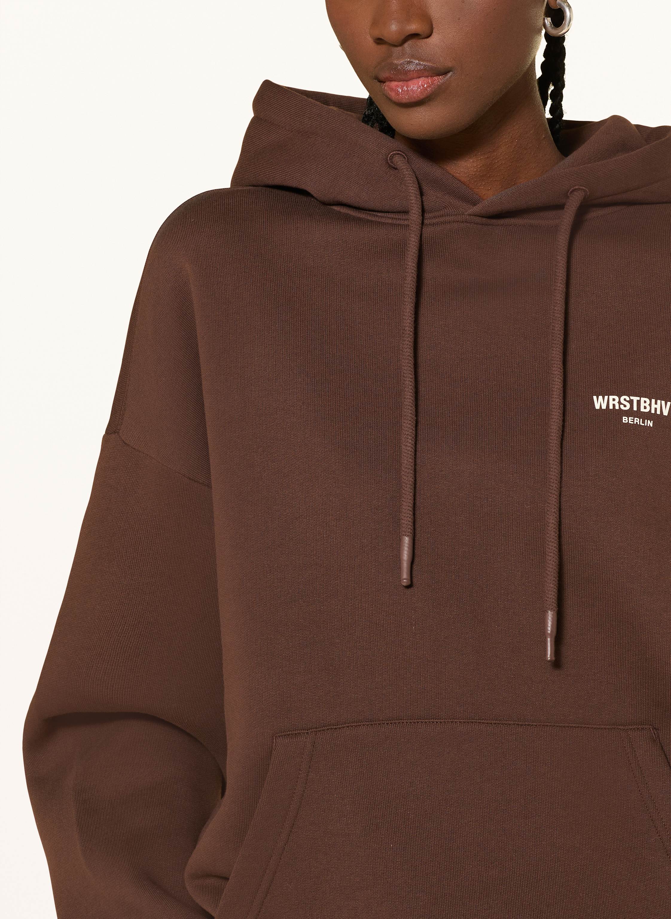 Thumbnail - Wrstbhvr Hoodie Studio braun