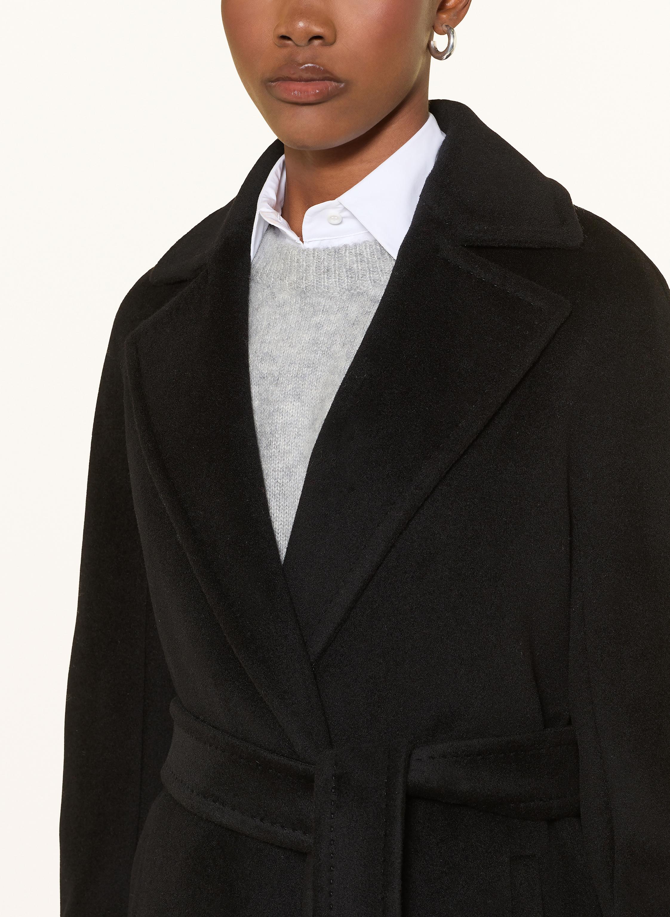 Thumbnail - Max Mara Studio Wollmantel Scire schwarz