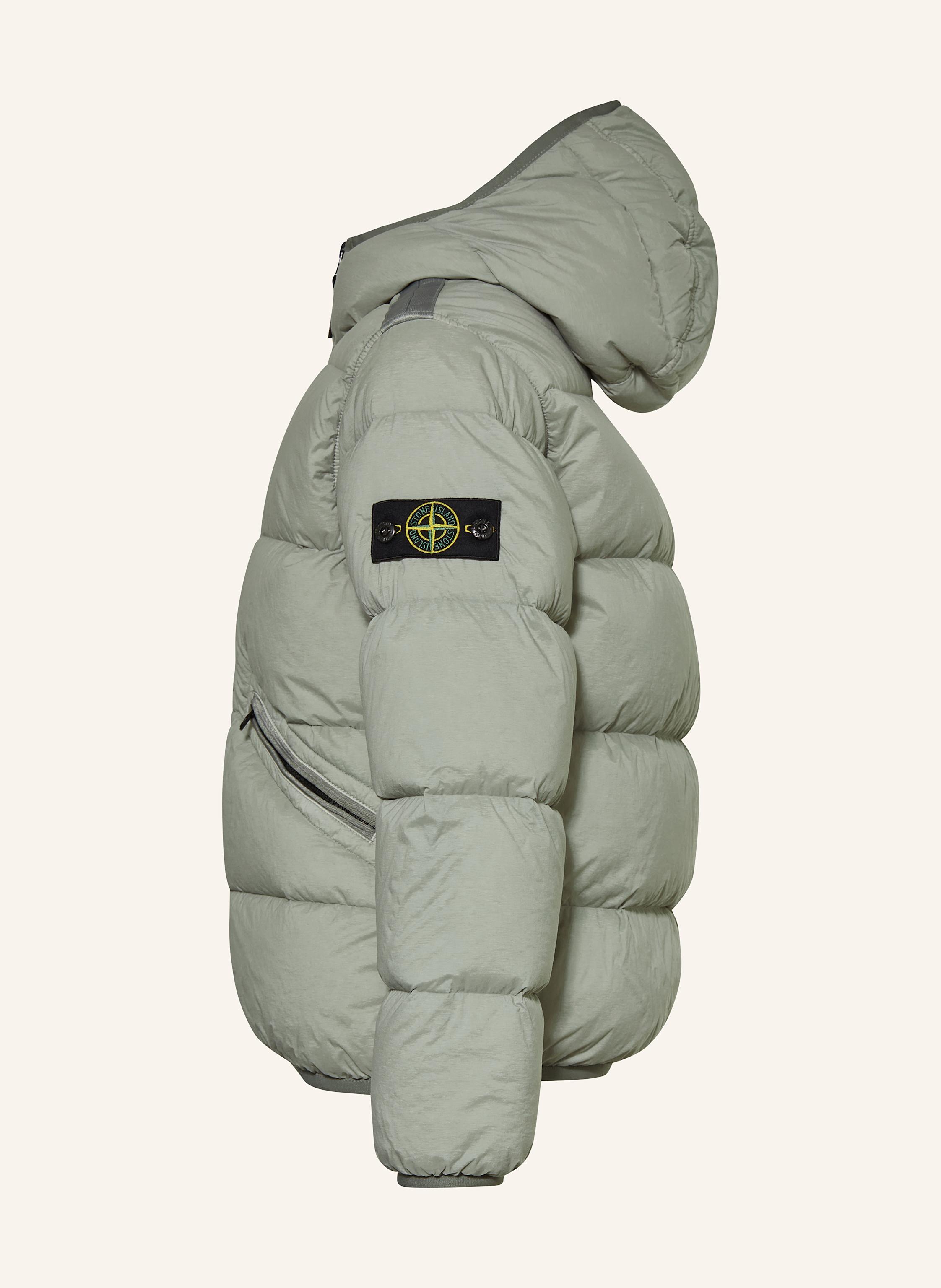 Thumbnail - Stone Island Junior Daunenjacke grau