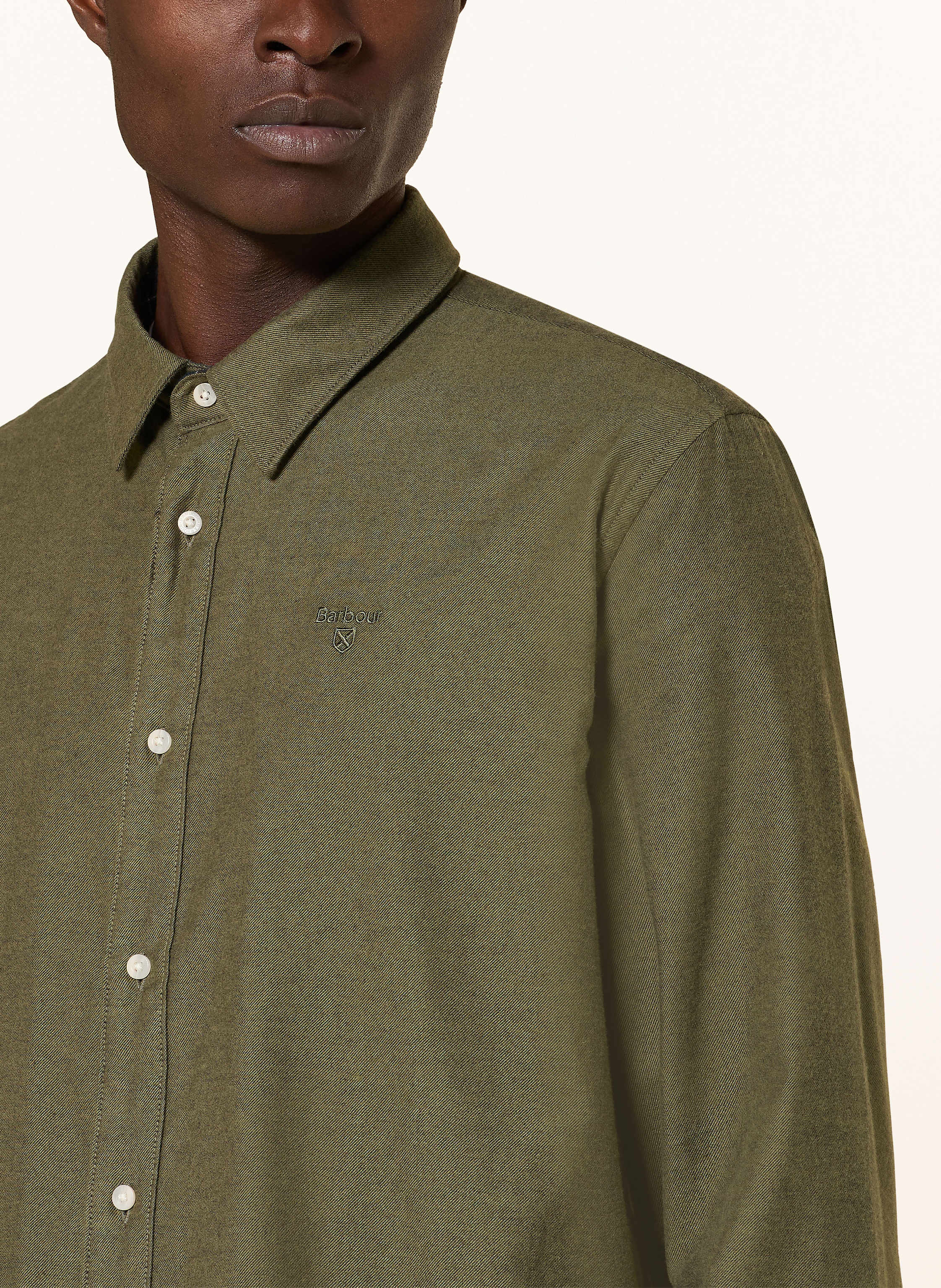Thumbnail - Barbour Hemd Sealane Relaxed Fit gruen