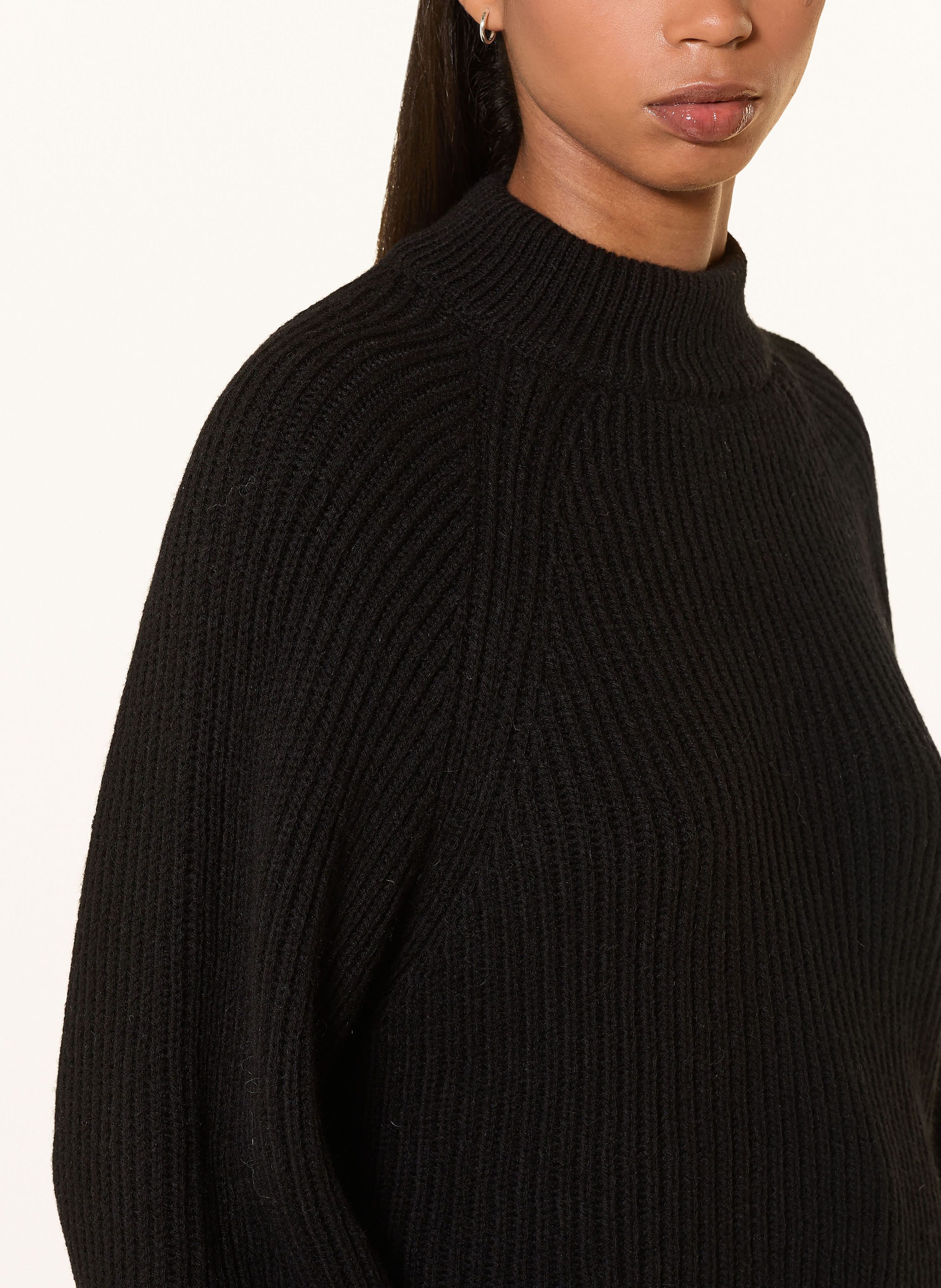 Thumbnail - Drykorn Pullover Kimoni schwarz