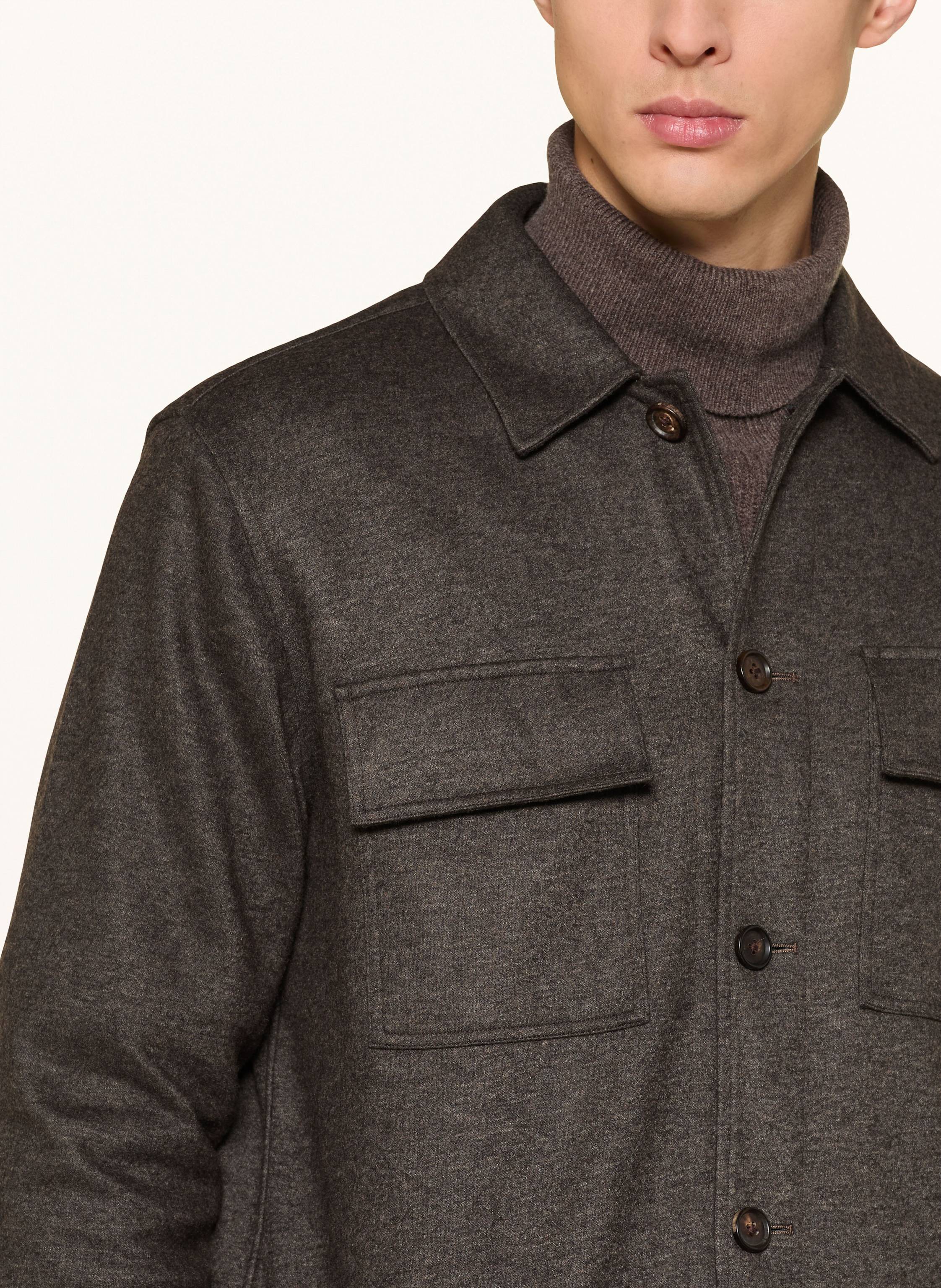 Thumbnail - Profuomo Overshirt braun