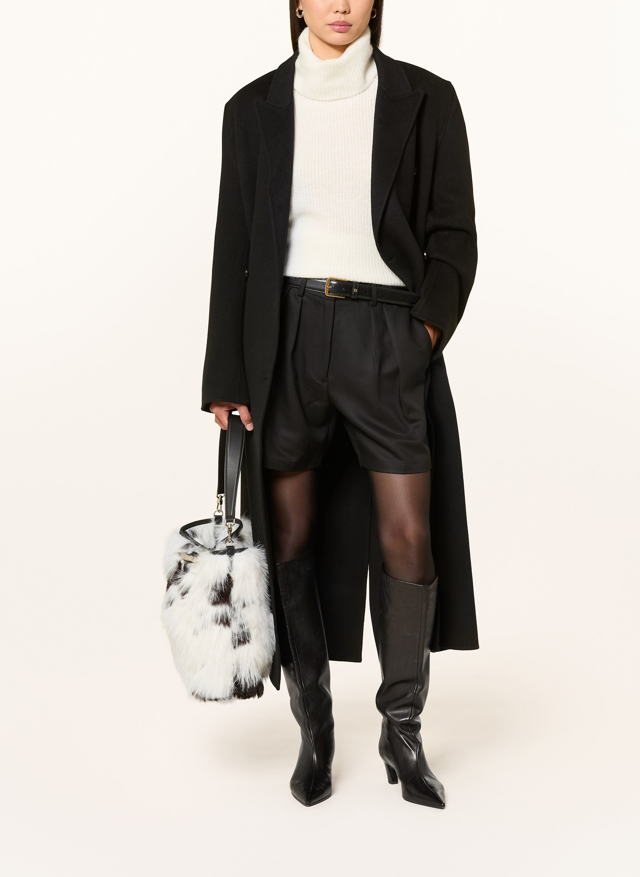 Thumbnail - Longchamp Beuteltasche Le Roseau weiss