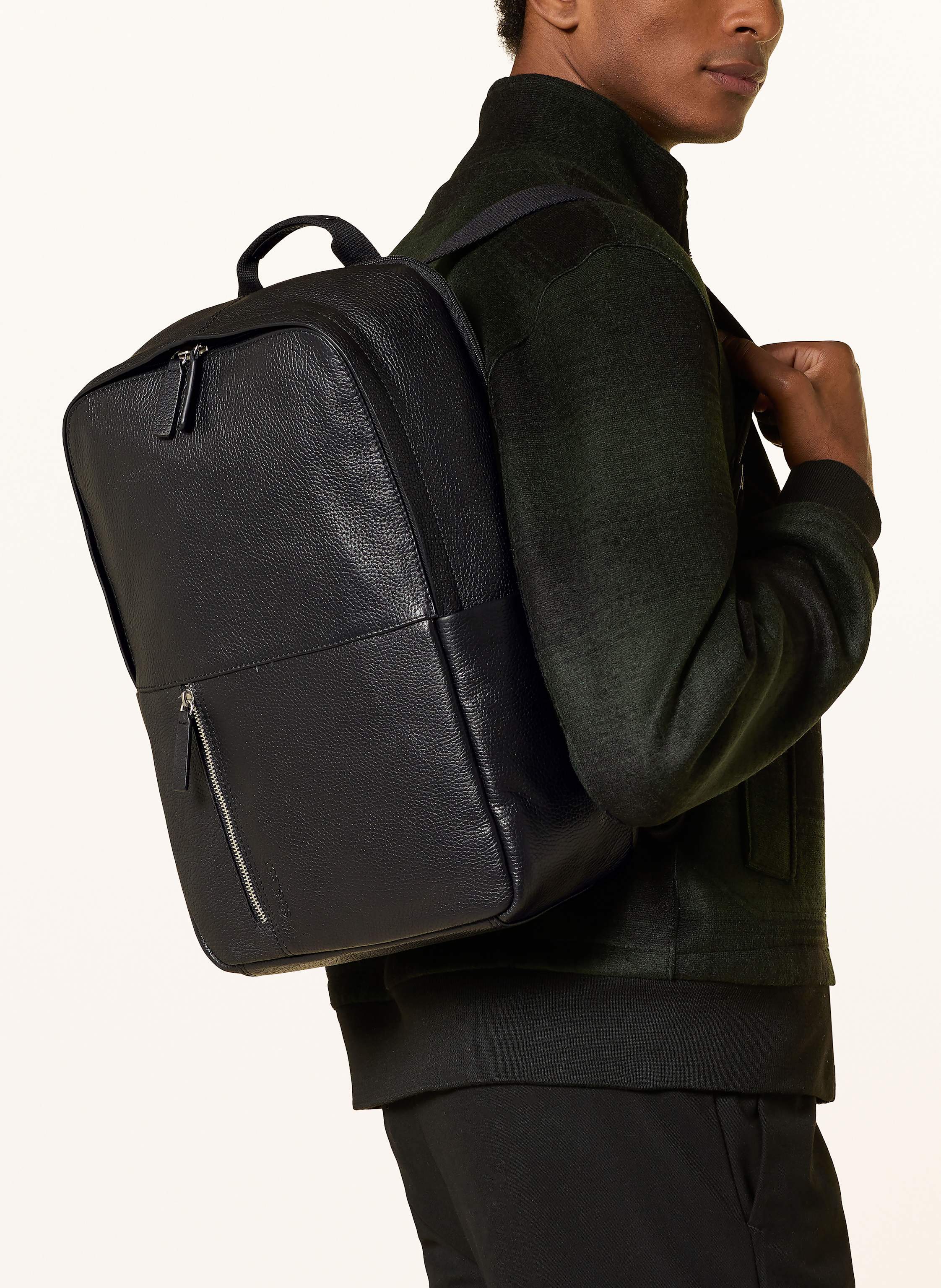 Thumbnail - Strellson Rucksack Kennington Mit Laptop-Fach schwarz
