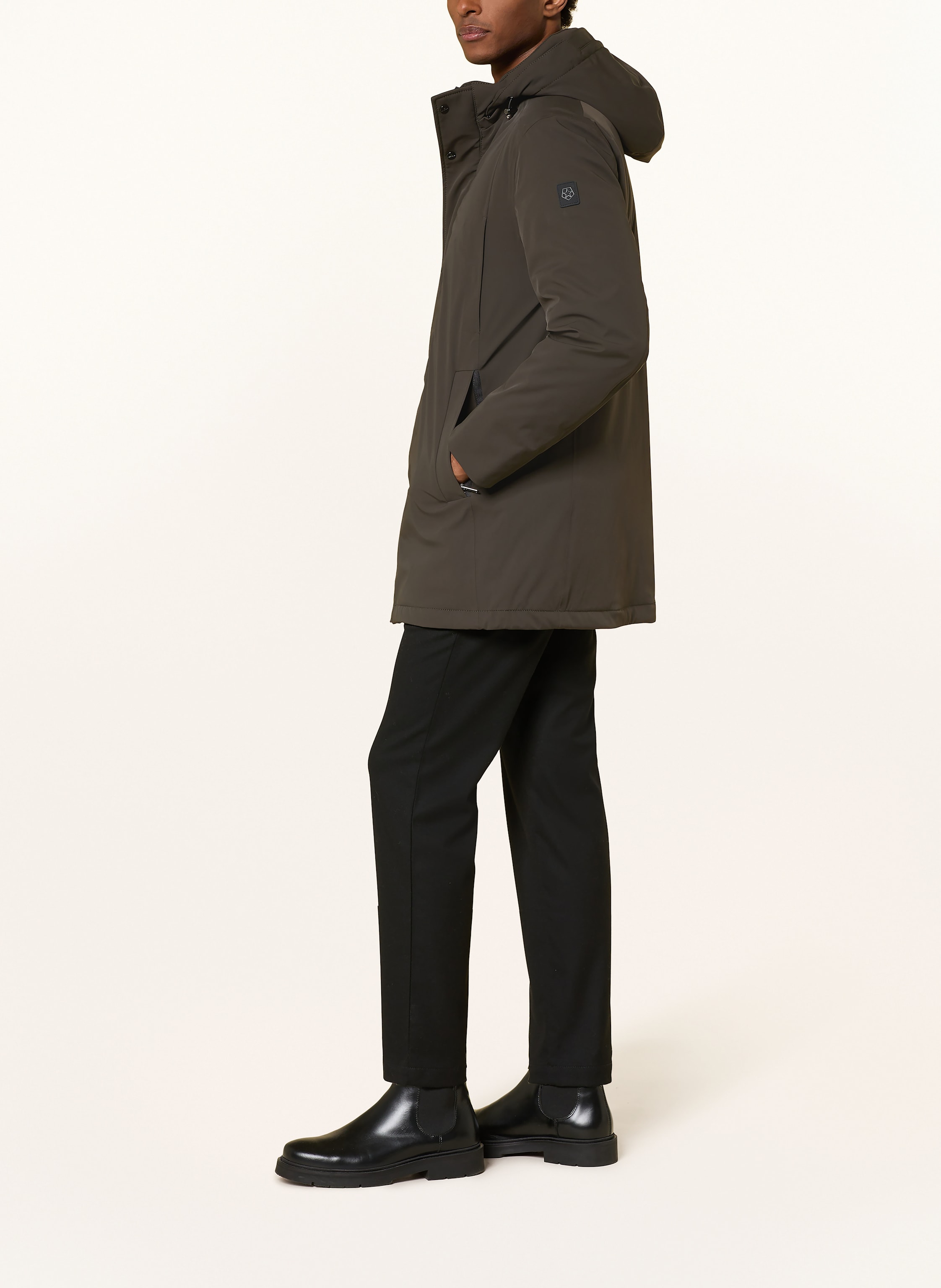 Thumbnail - Milestone Parka Msrichmond Mit Abnehmbarer Kapuze gruen