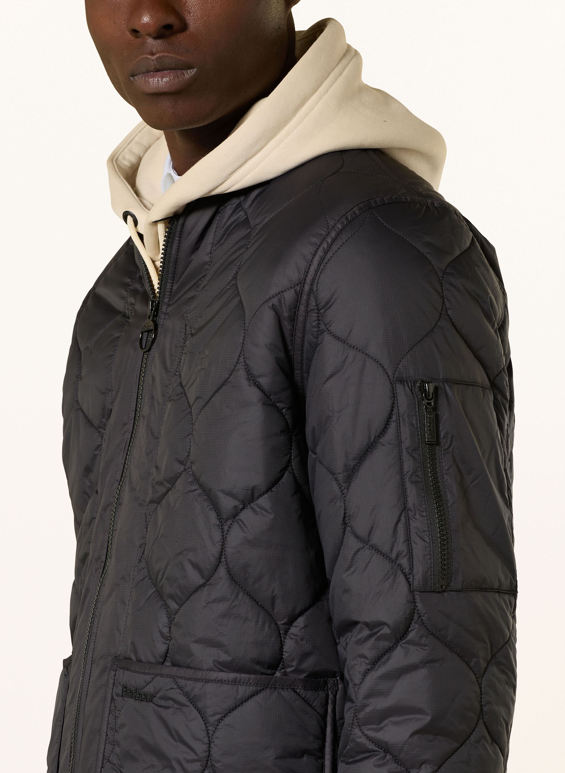 Thumbnail - Barbour Steppjacke Re-Engineered schwarz