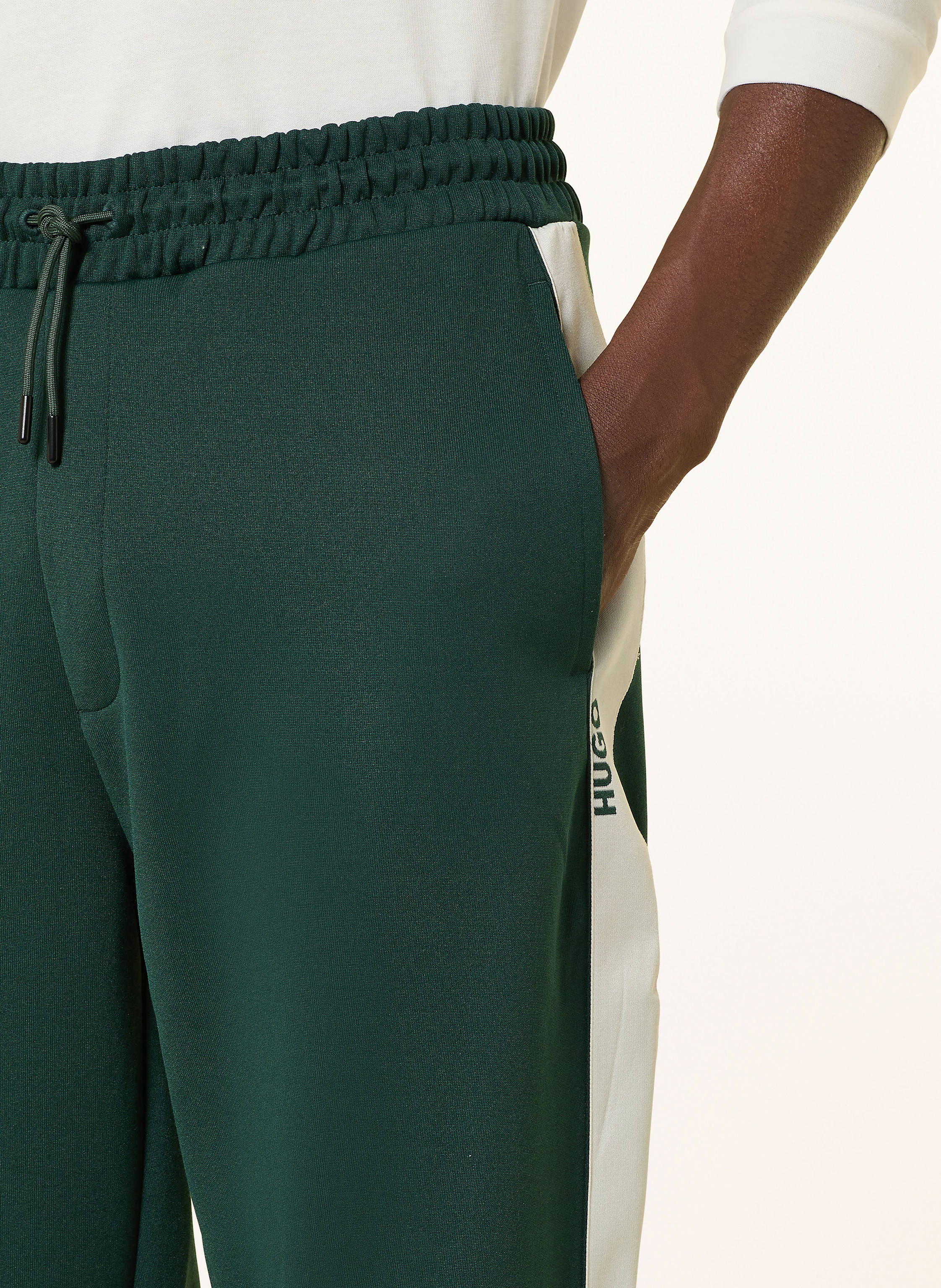 Thumbnail - Hugo Hose Dolos Im Jogging-Stil gruen