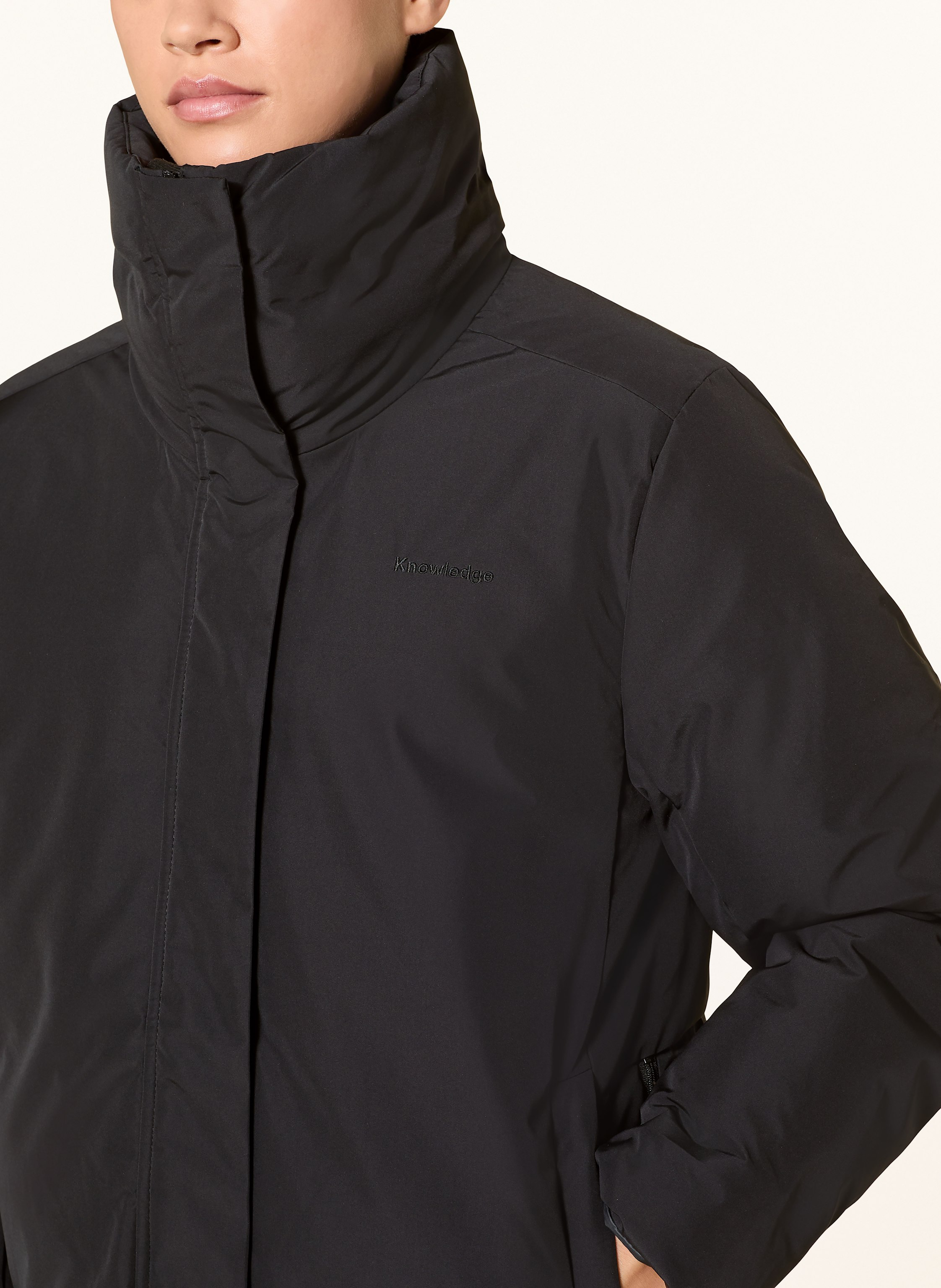 Thumbnail - Knowledgecotton Apparel Funktionsjacke schwarz