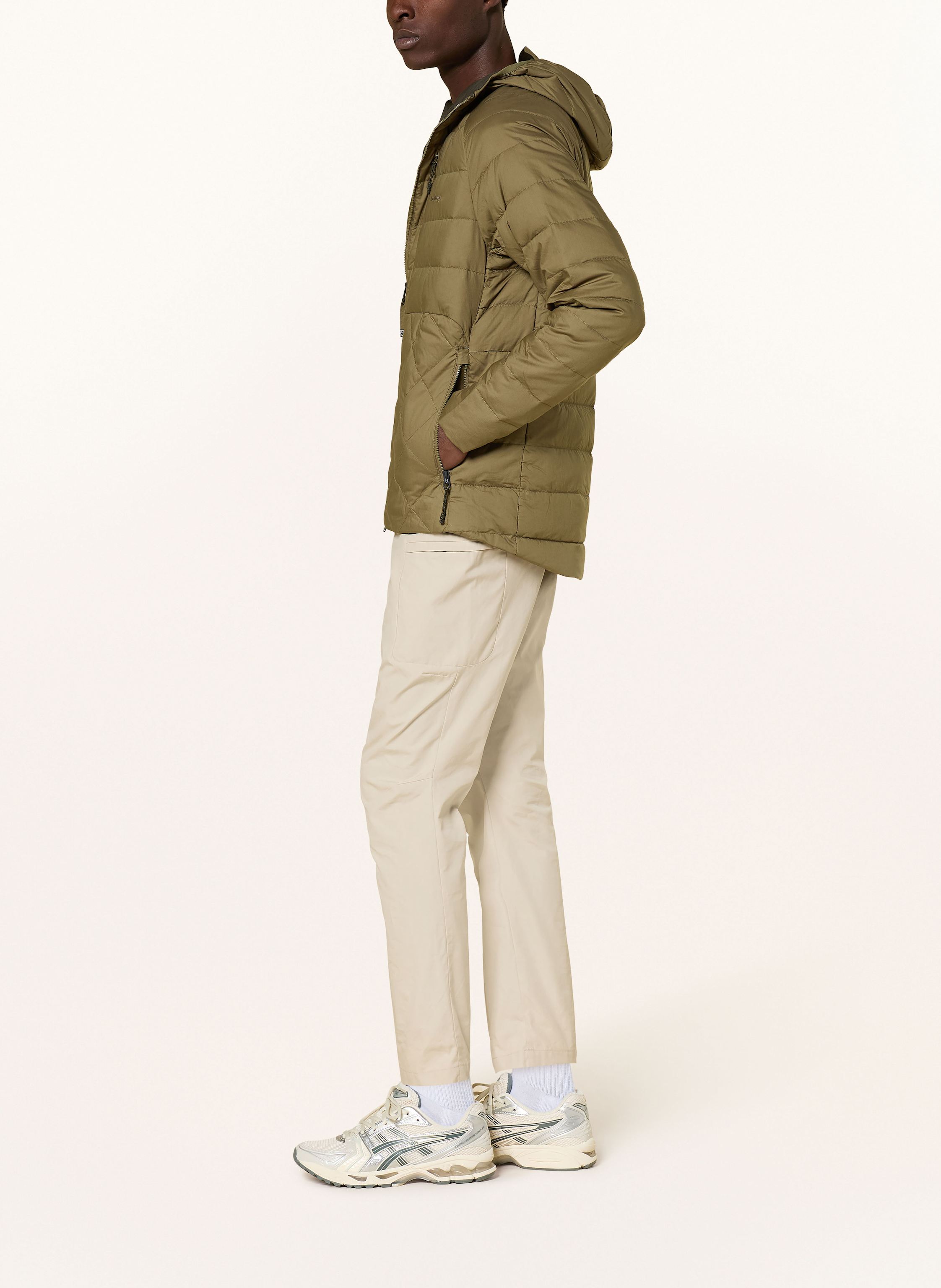 Thumbnail - Knowledgecotton Apparel Daunenjacke gruen