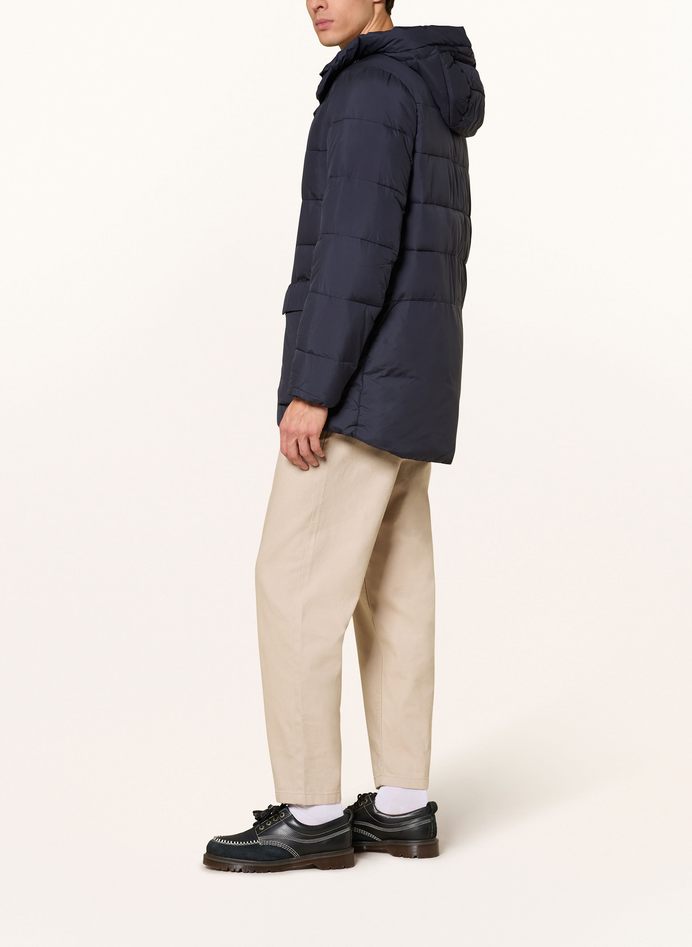 Thumbnail - Knowledgecotton Apparel Steppjacke blau