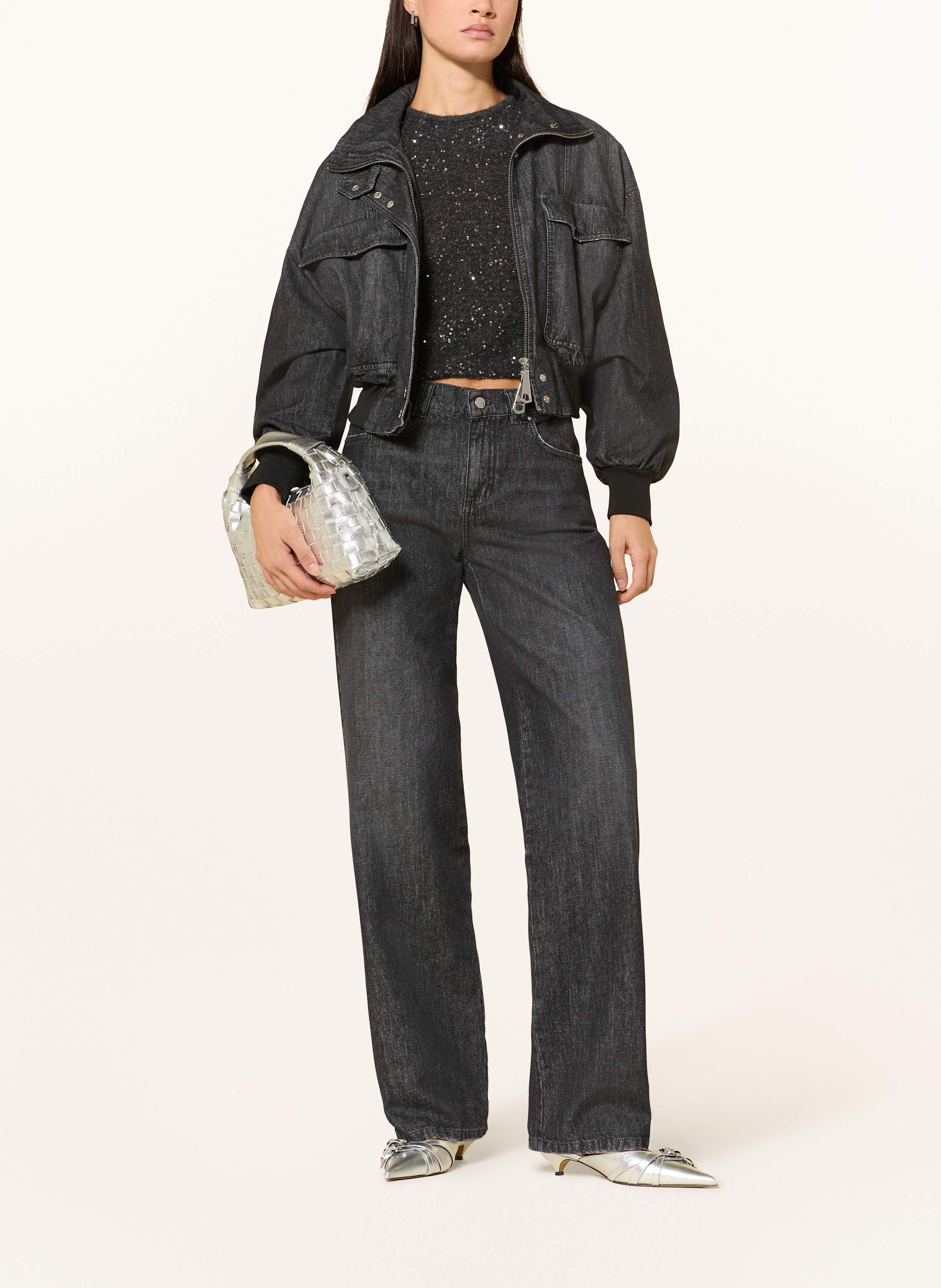 Thumbnail - Marella Pullunder Mit Pailletten grau