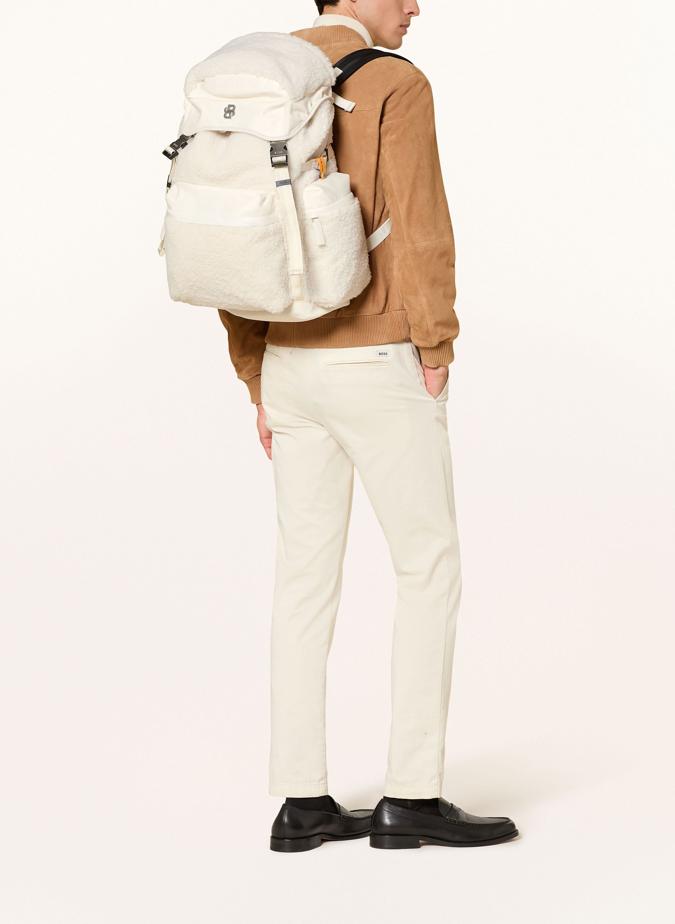 Thumbnail - Boss Rucksack Icon weiss