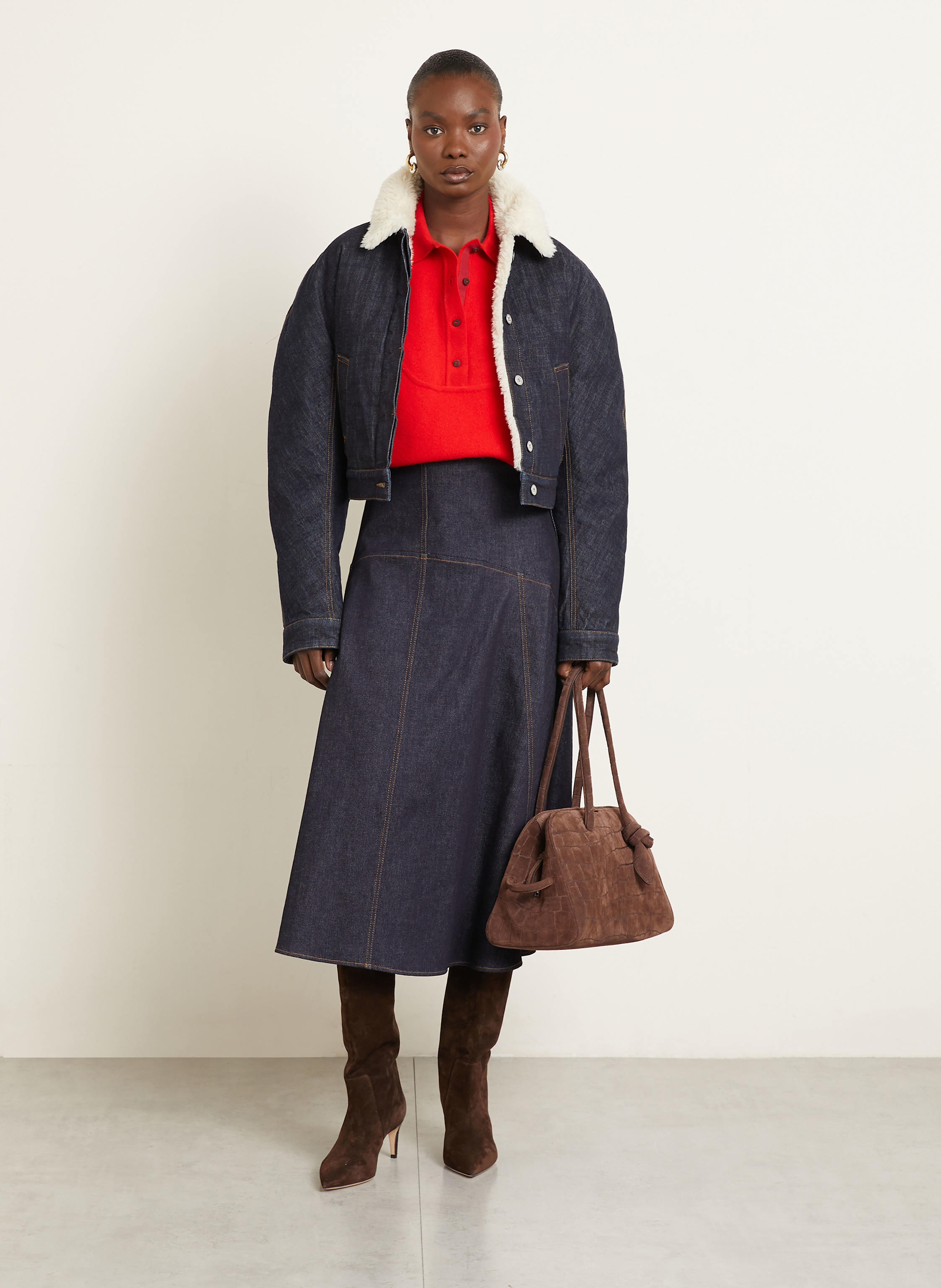 Thumbnail - Jacquemus Schultertasche Le Turismo braun