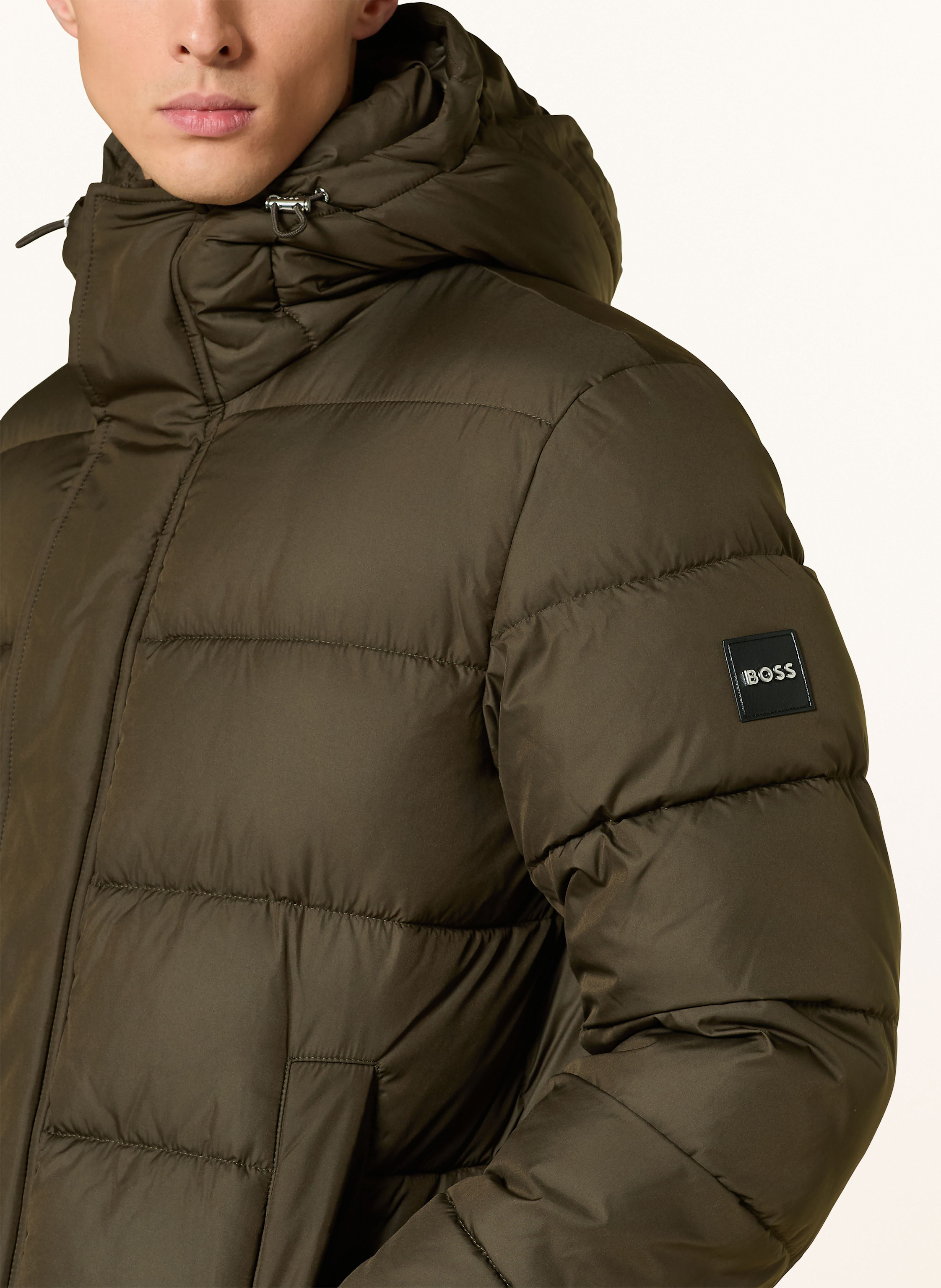 Thumbnail - Boss Steppmantel Cenuto gruen