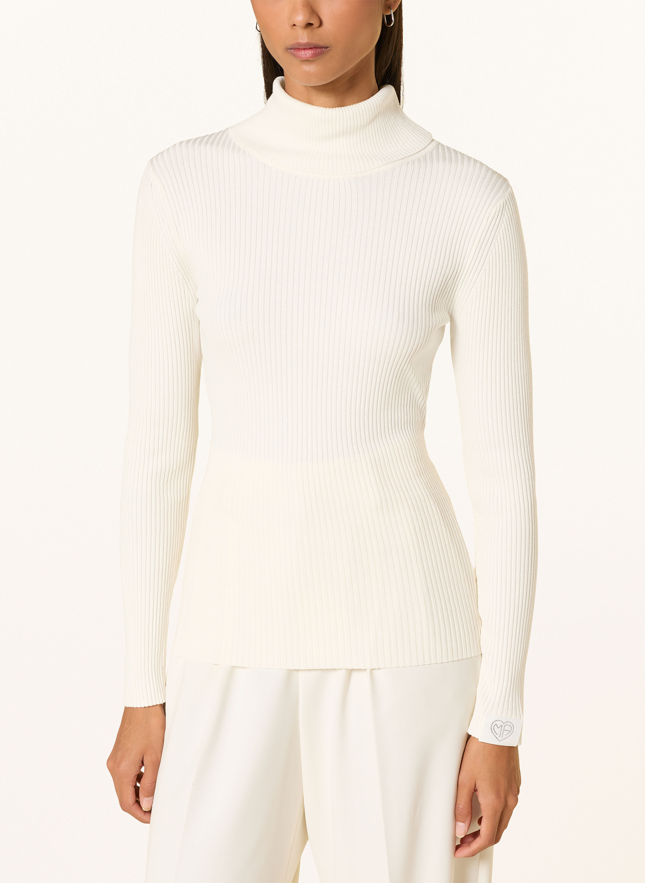 Thumbnail - Marc Aurel Rollkragenpullover weiss