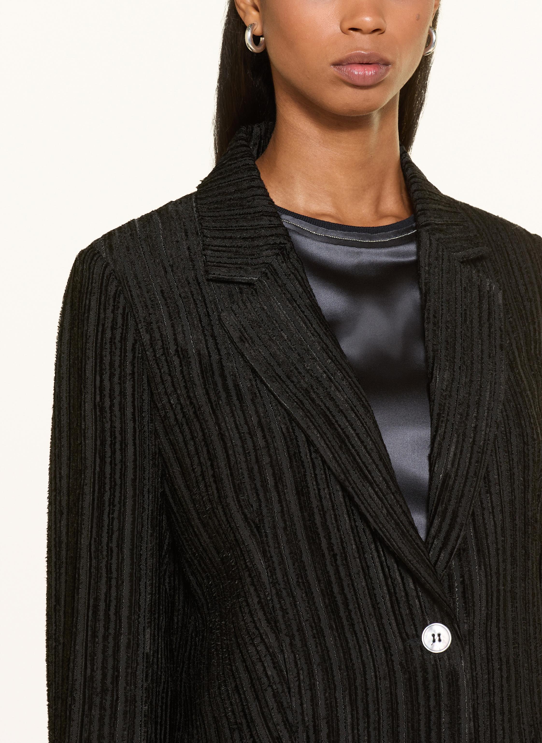 Thumbnail - Peserico Samtblazer schwarz