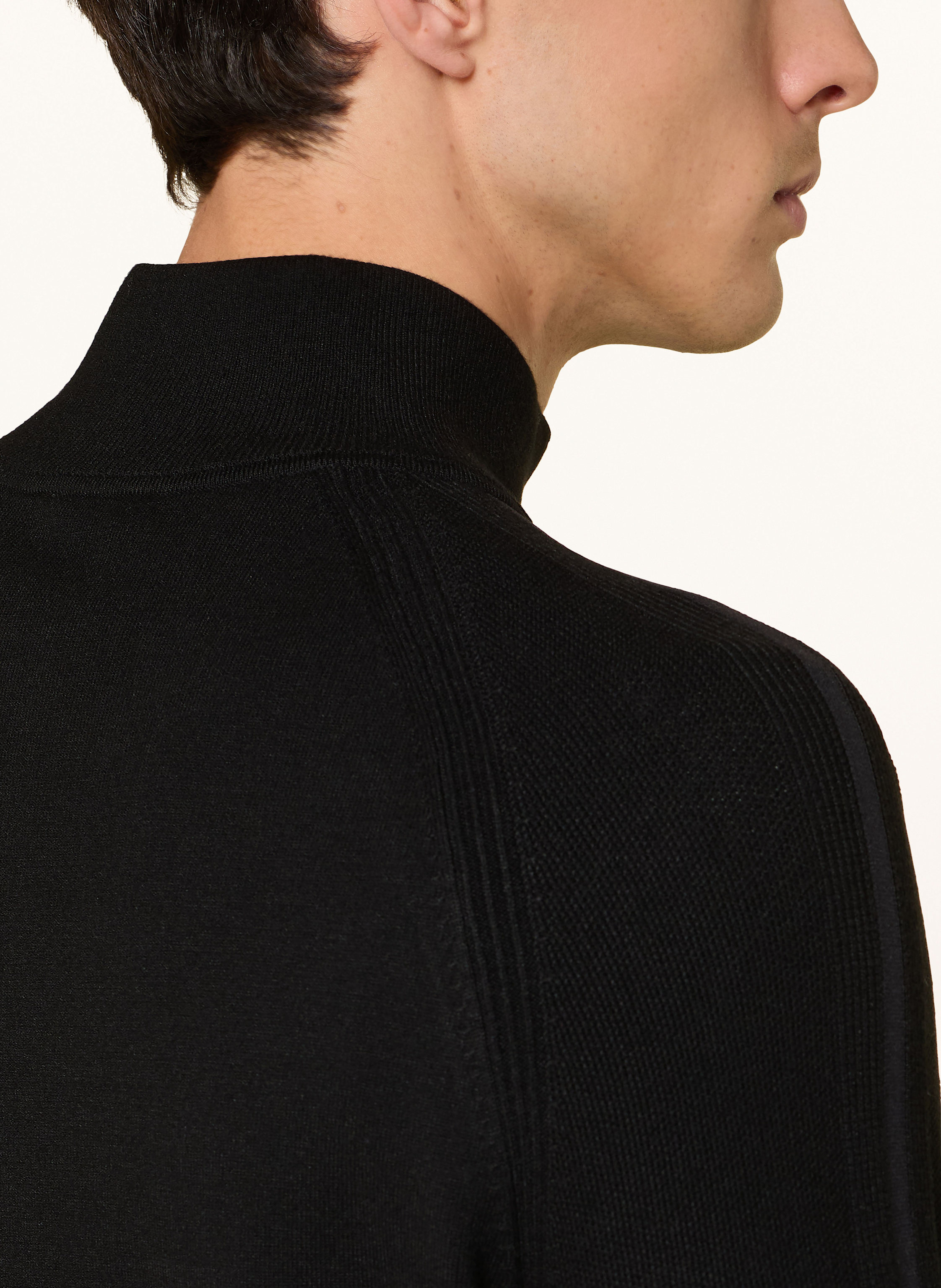 Thumbnail - Boss Troyer Civic Im Materialmix schwarz