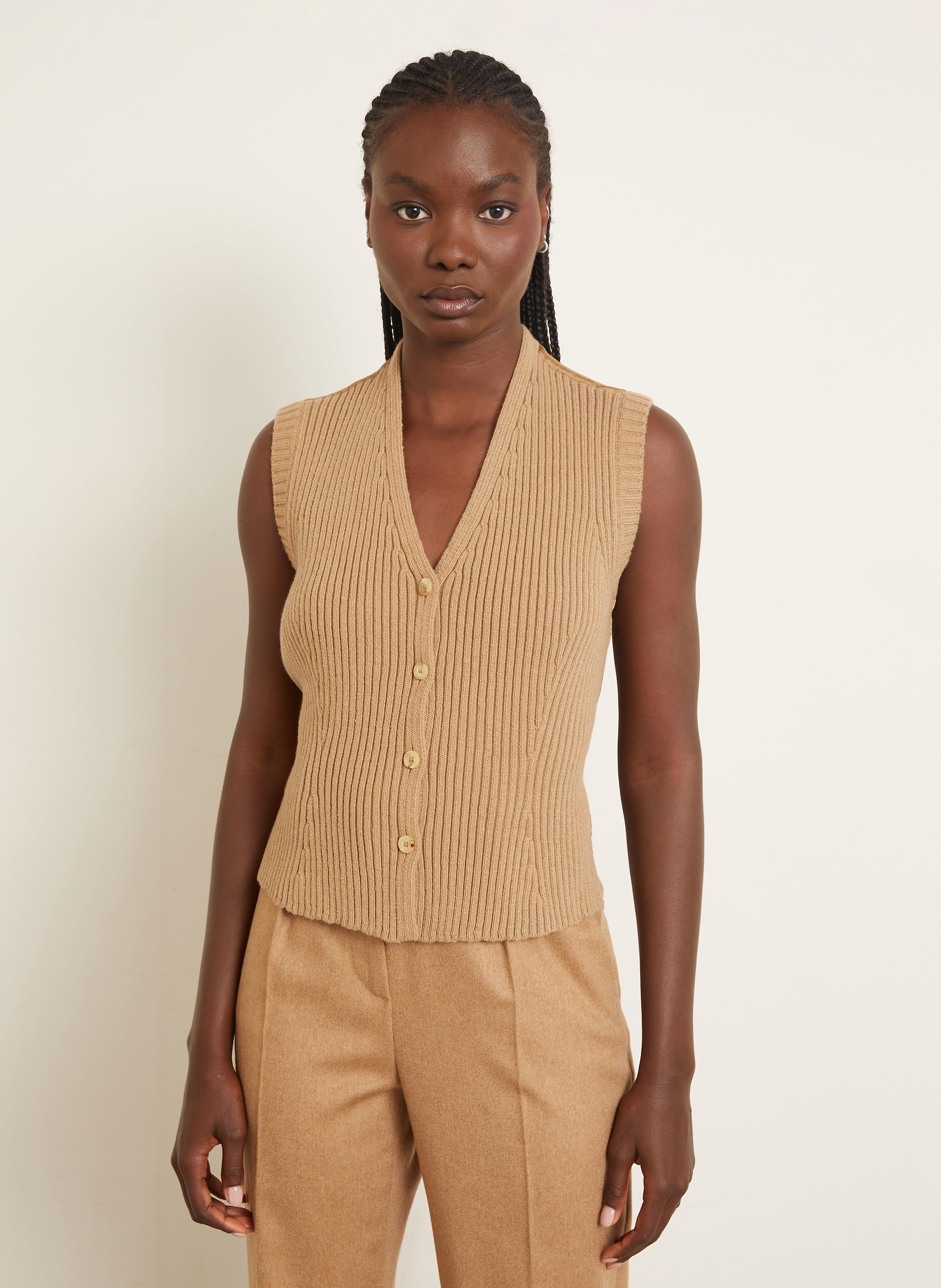 Thumbnail - Max Mara Weste Madre braun