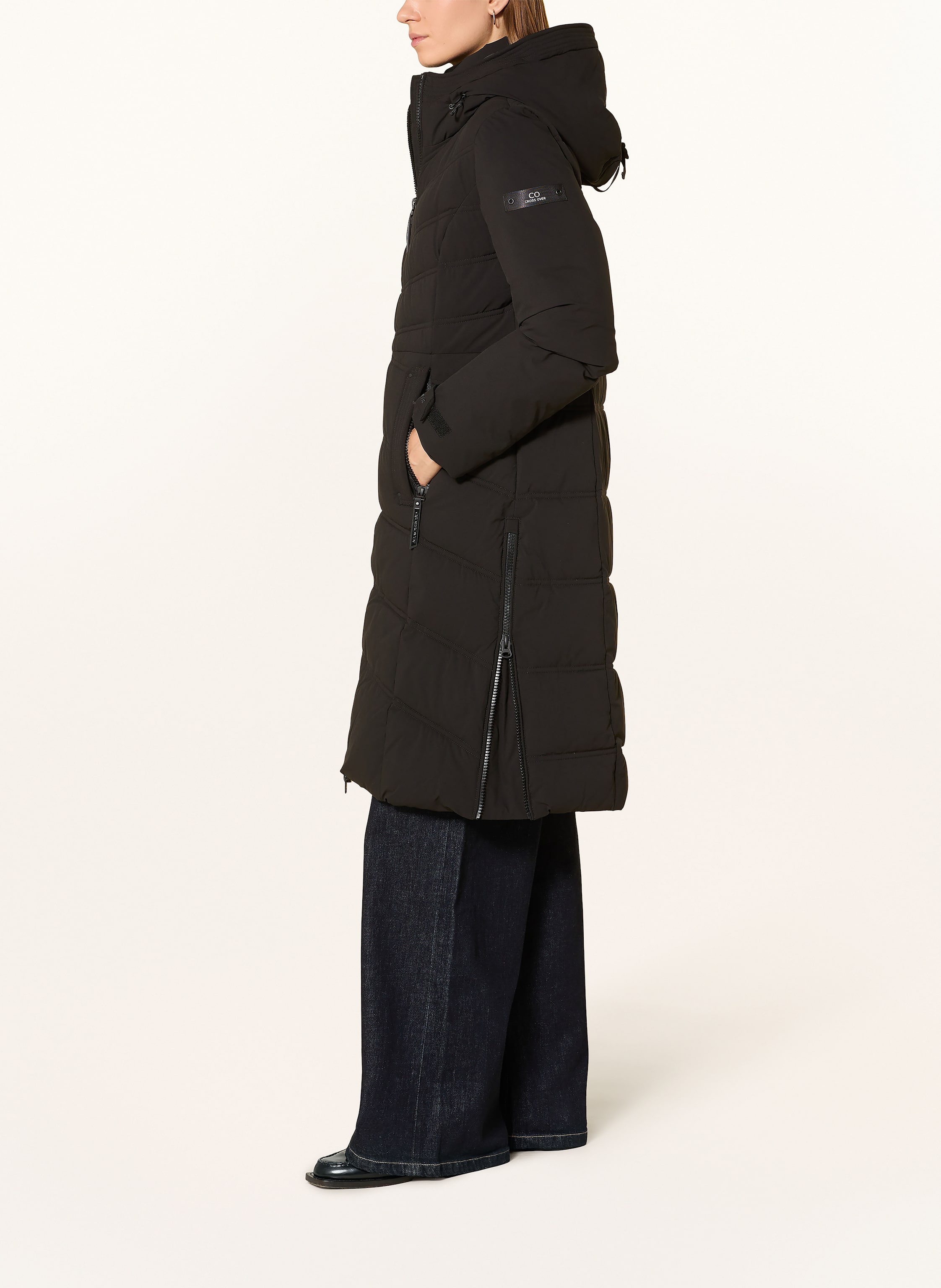 Thumbnail - Betty Barclay Steppmantel schwarz